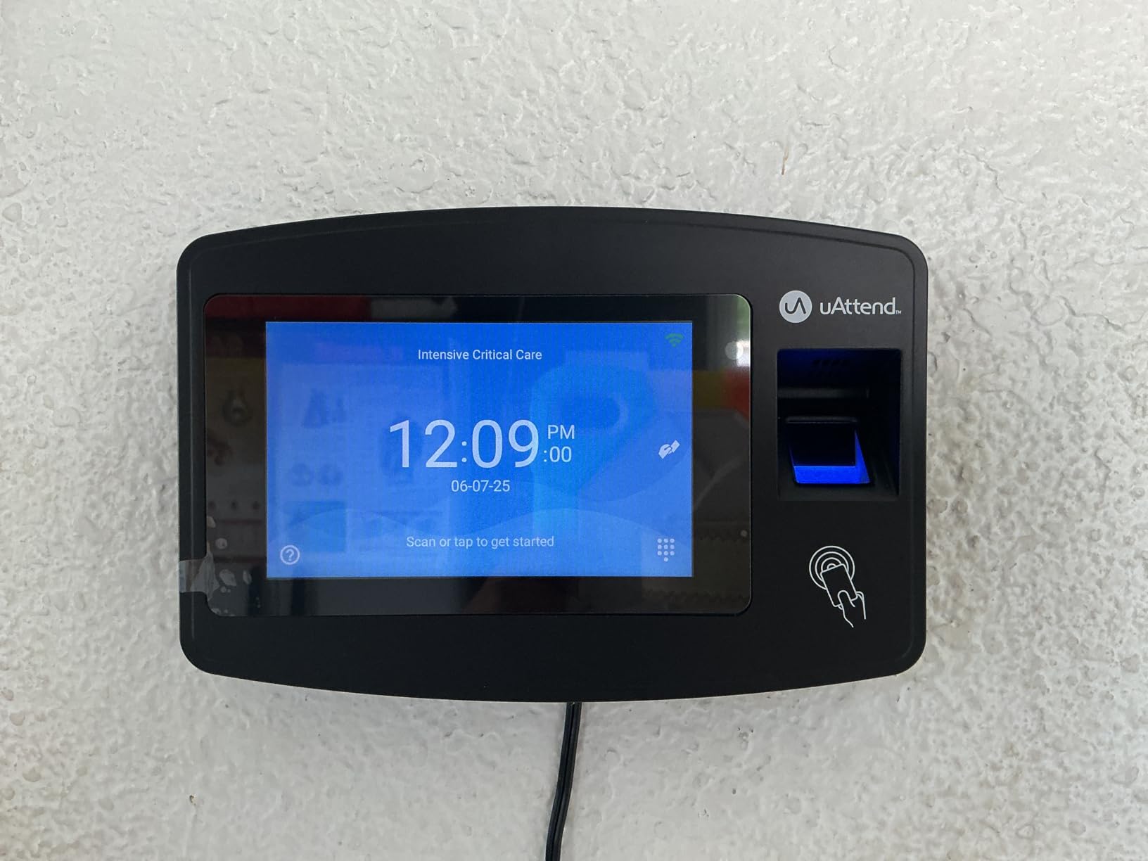 uAttend JR2000 Biometric Fingerprint, RFID, PIN Time Clock for Small Business – Cloud-Based Attendance System with Optional Payroll Integration – All-in-One System customer photo 1