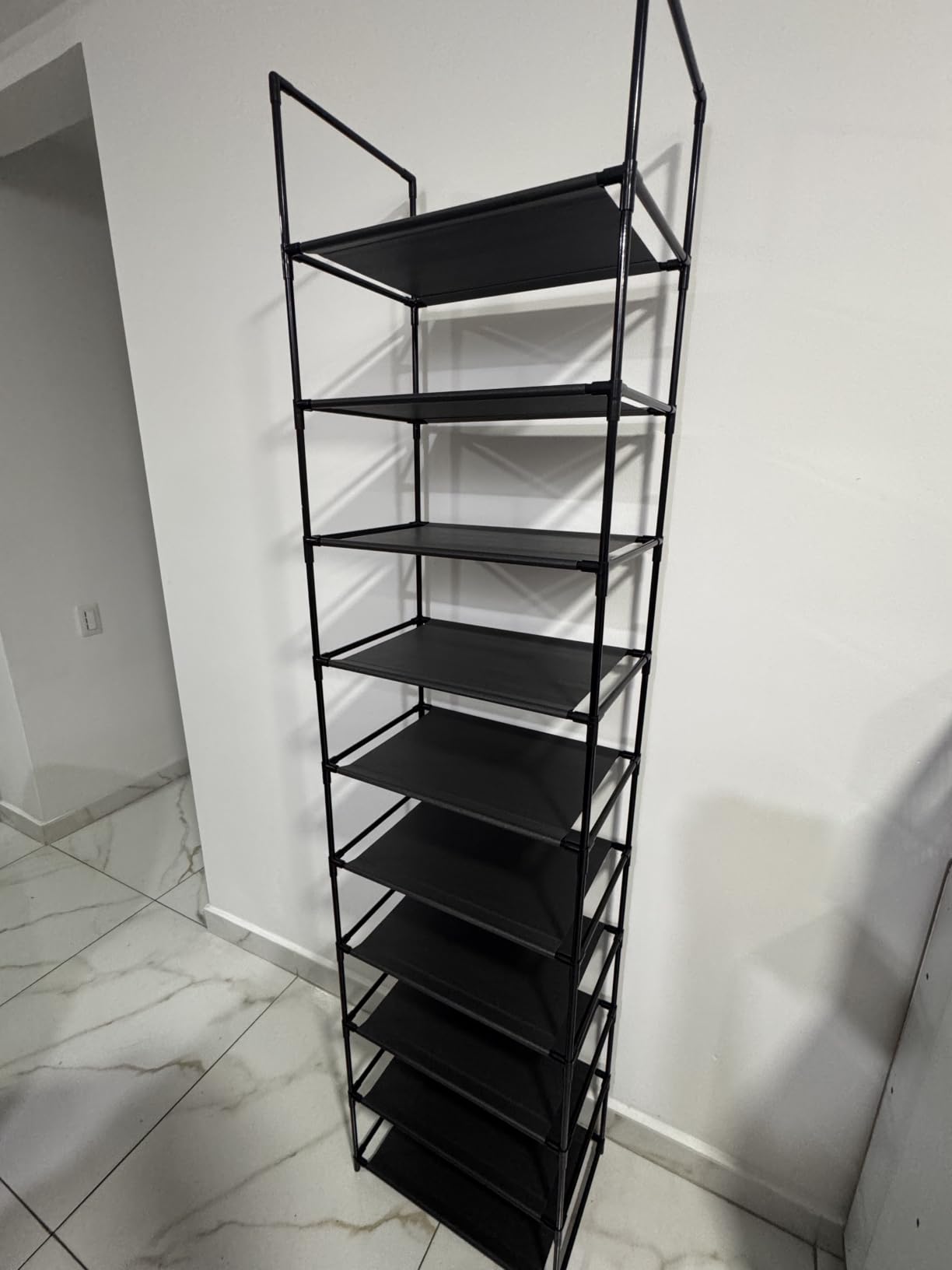 FIDUCIAL HOME 10 Tiers Shoe Rack Organizer 20 Pairs Tall Shoe Shelf customer photo 2