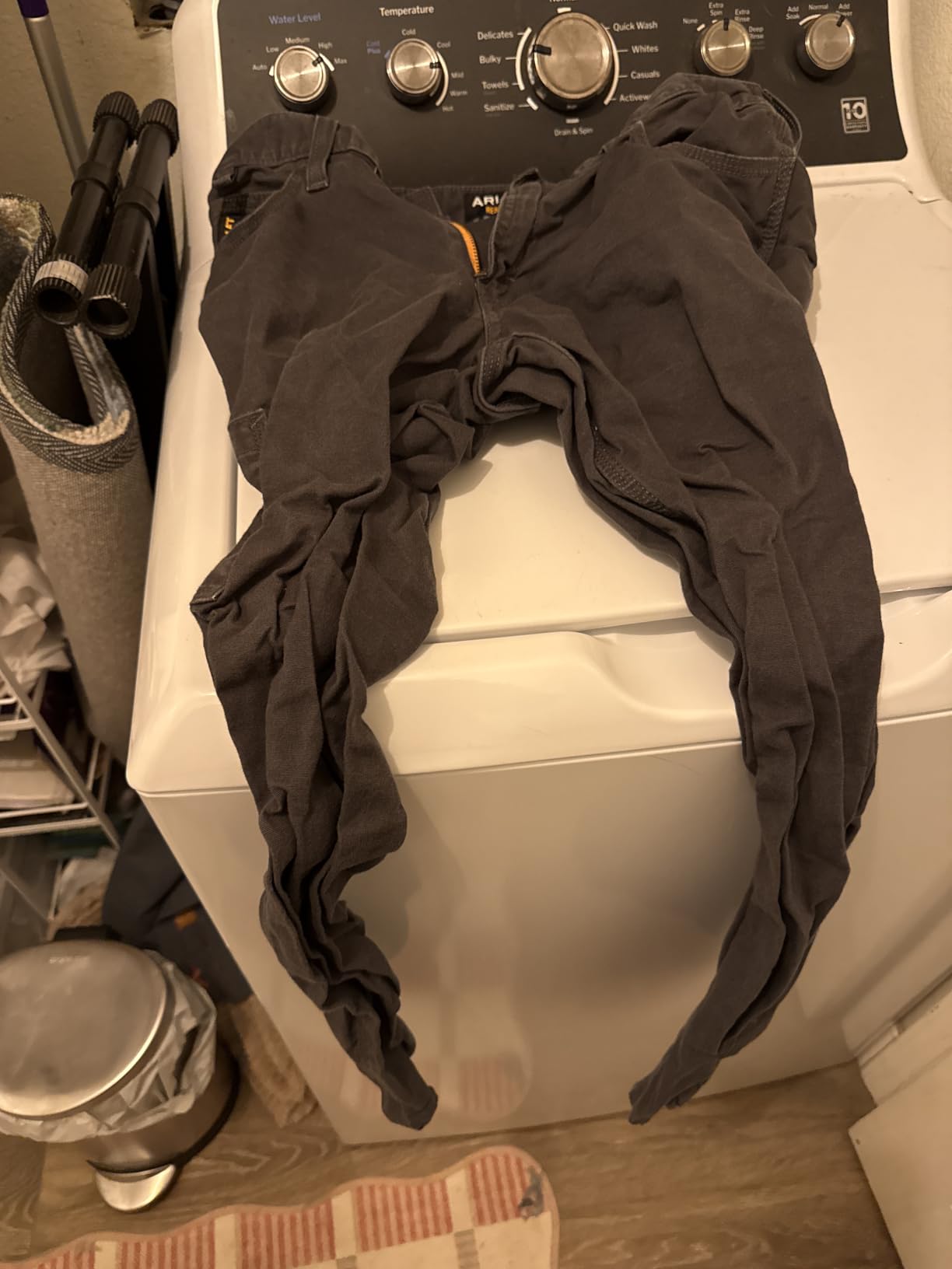 ARIAT Work Men's Rebar M4 Low Rise DuraStretch Made Tough Stackable Straight Leg Pants customer photo 1