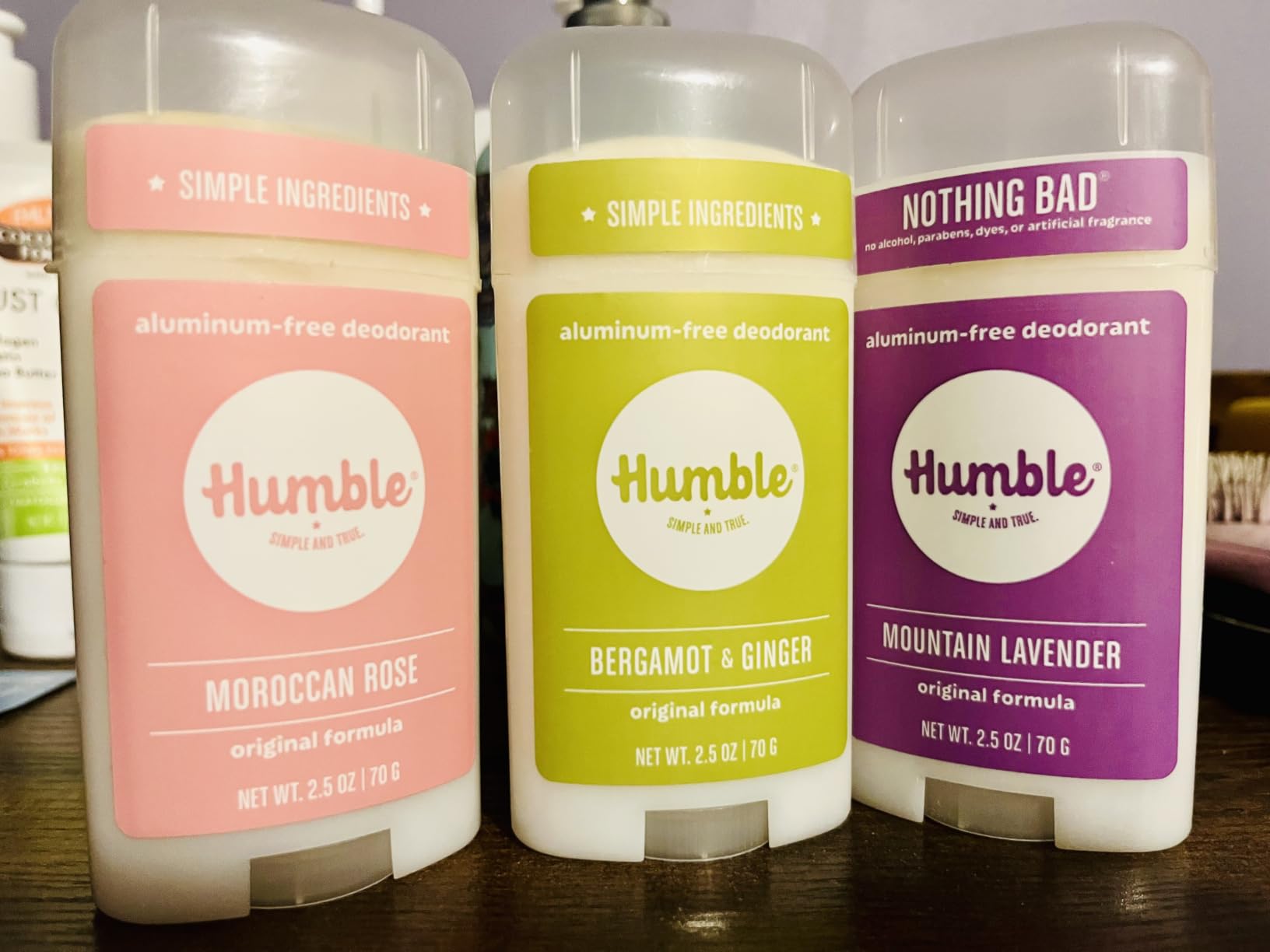 Humble Aluminum-Free Deodorant, Moroccan Rose - 1 Pack customer photo 1