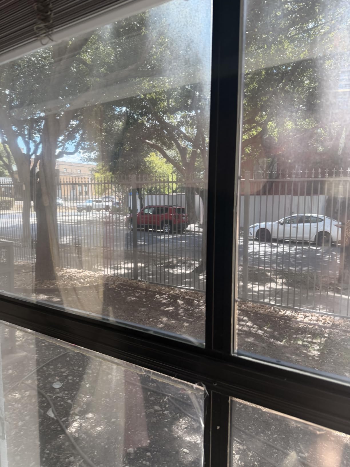 Haton Window Privacy Film, Stained Glass Rainbow Film, 17.5