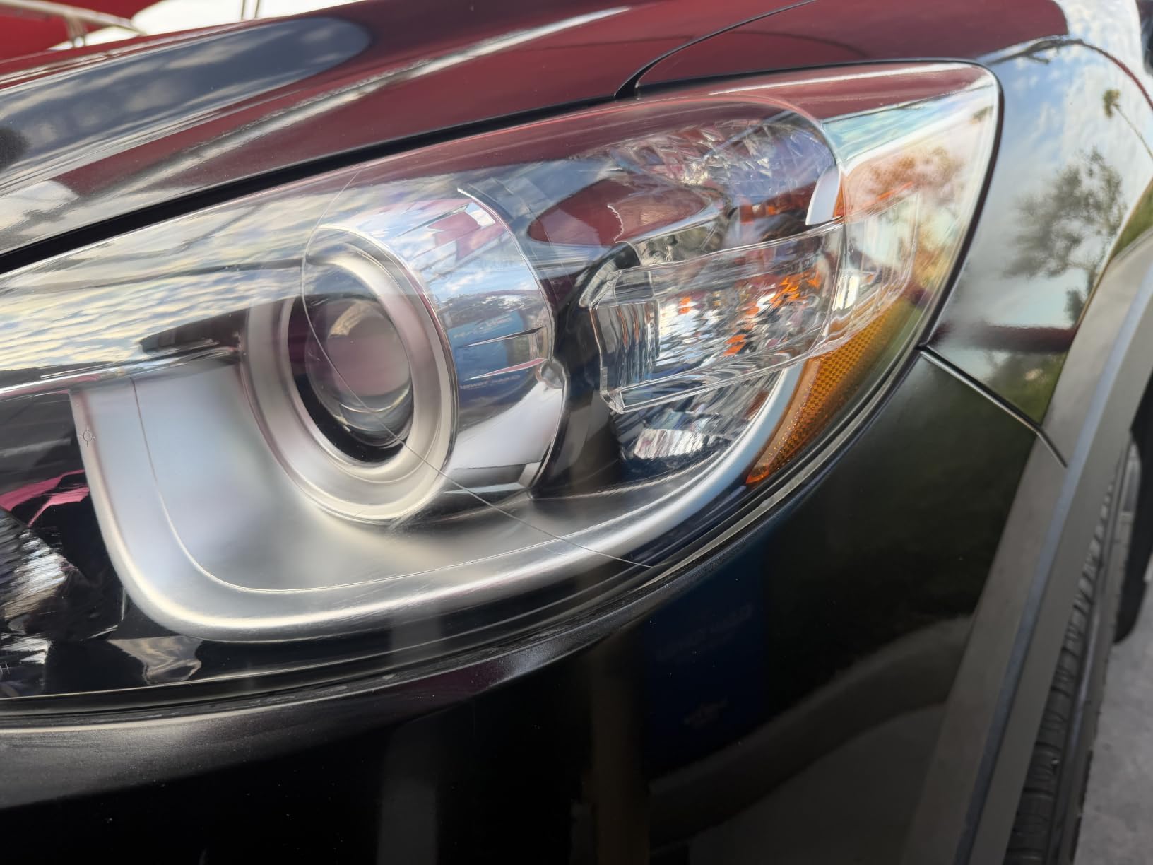3M Auto Restore and Protect Headlight Restoration Kit, Use On Plastic Lenses, Headlights, Taillight, Fog Lights and More, Includes Sanding Discs, Headlight Clear Coat Wipes, Foam Pad and Glove (39194) customer photo 1