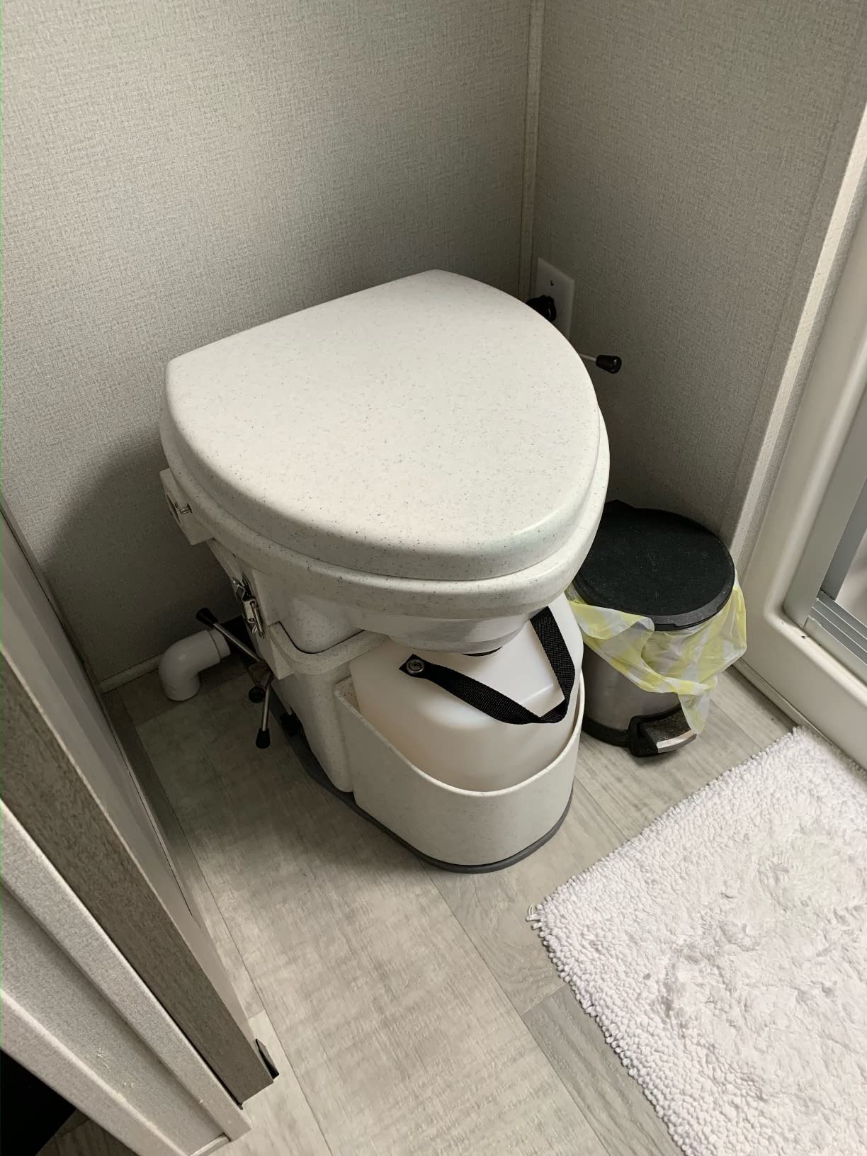 Nature's Head® Self Contained Composting Toilet with Foot-Spider Handle customer photo 2