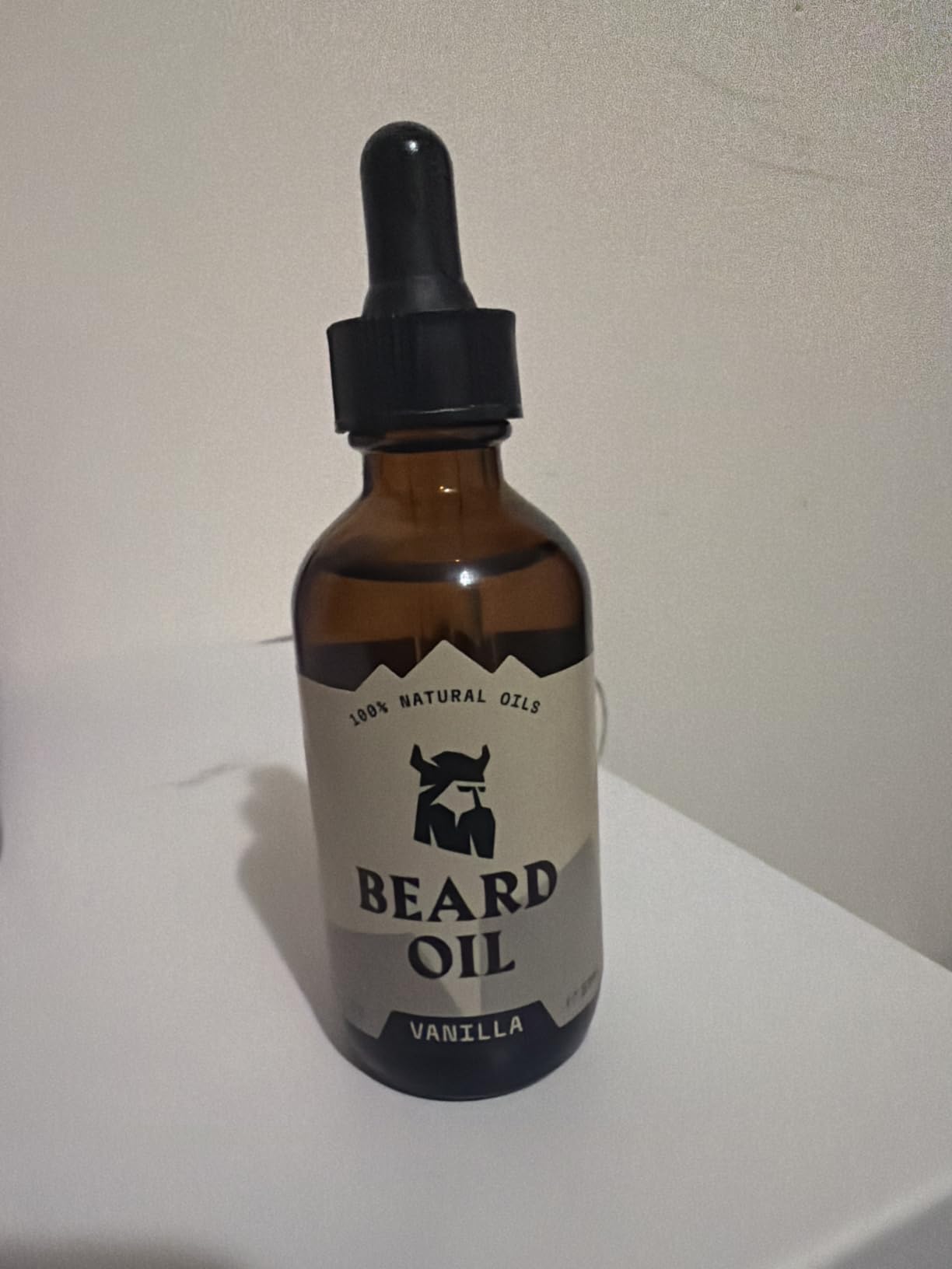 Striking Viking Vanilla Beard Oil for Men - Naturally Derived Conditioner with Argan & Jojoba Oils for Softening, Moisturizing and Growth (2 Oz) customer photo 1