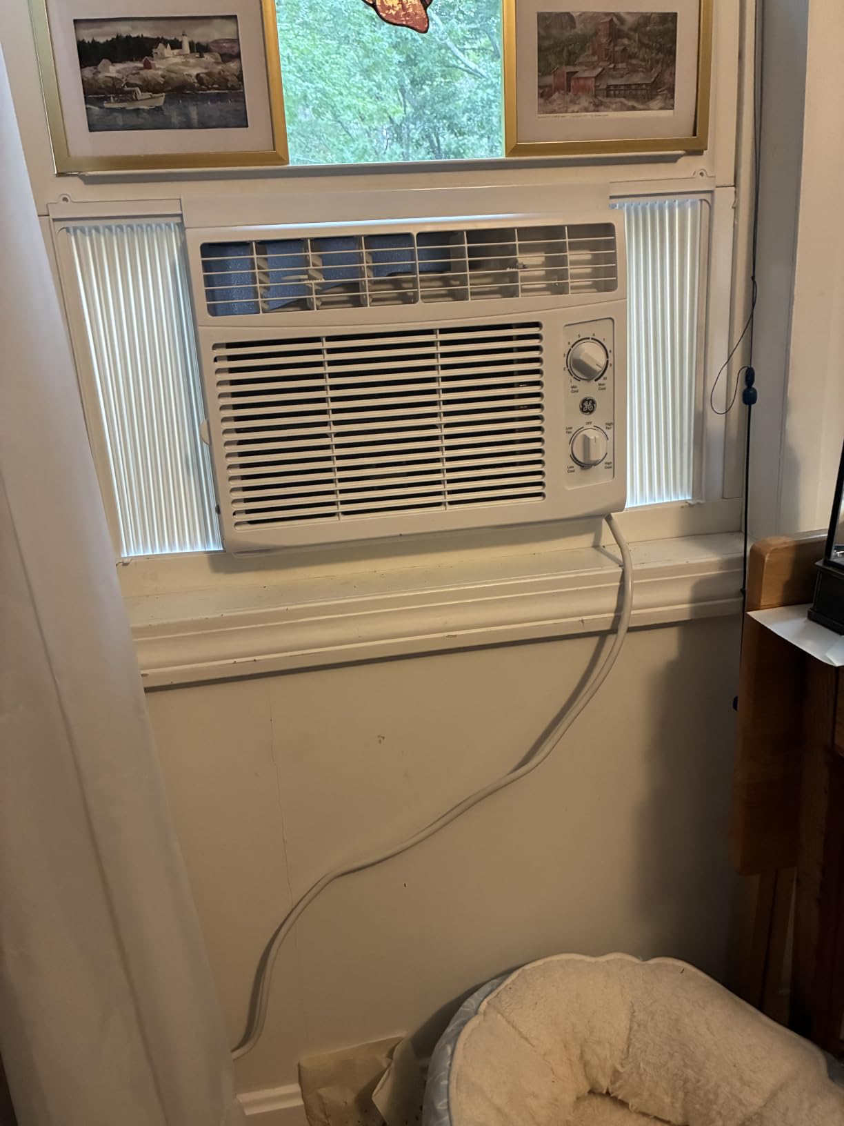 GE 5,000 BTU Mechanical Window Air Conditioner for Small Rooms up to 150 sq ft. customer photo 1