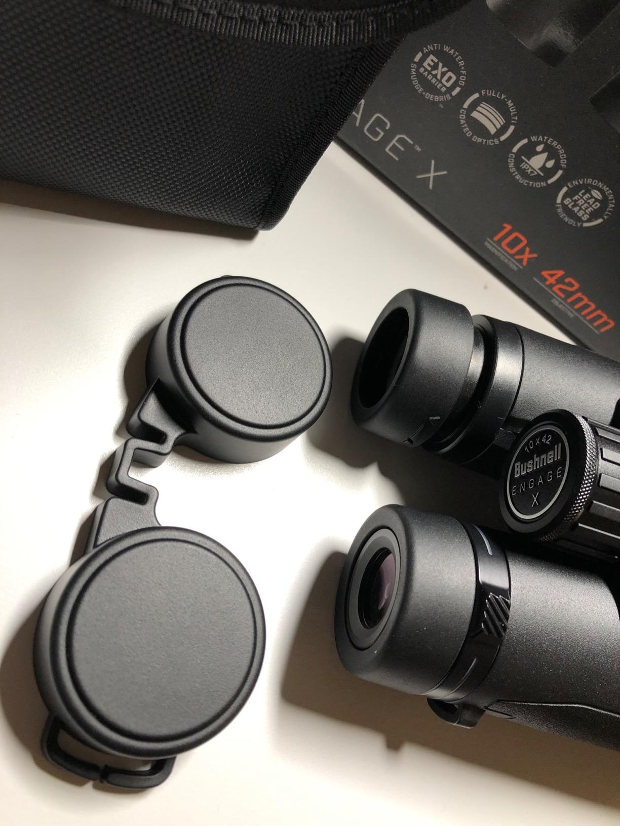 Bushnell Engage X 10x42mm Binoculars, IPX7 Waterproof and Lightweight Binoculars for Hunting, Travel, and Camping customer photo 2