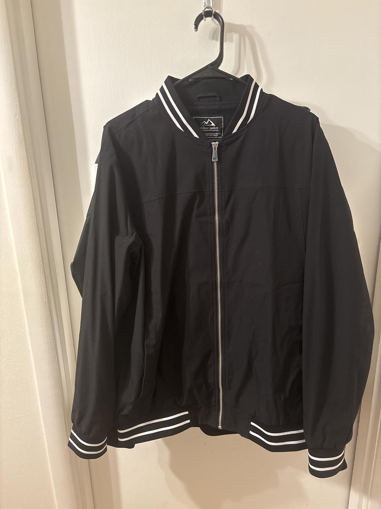MAGCOMSEN Men's Bomber Jacket Lightweight Windbreaker Stylish Casual Jacket customer photo 2