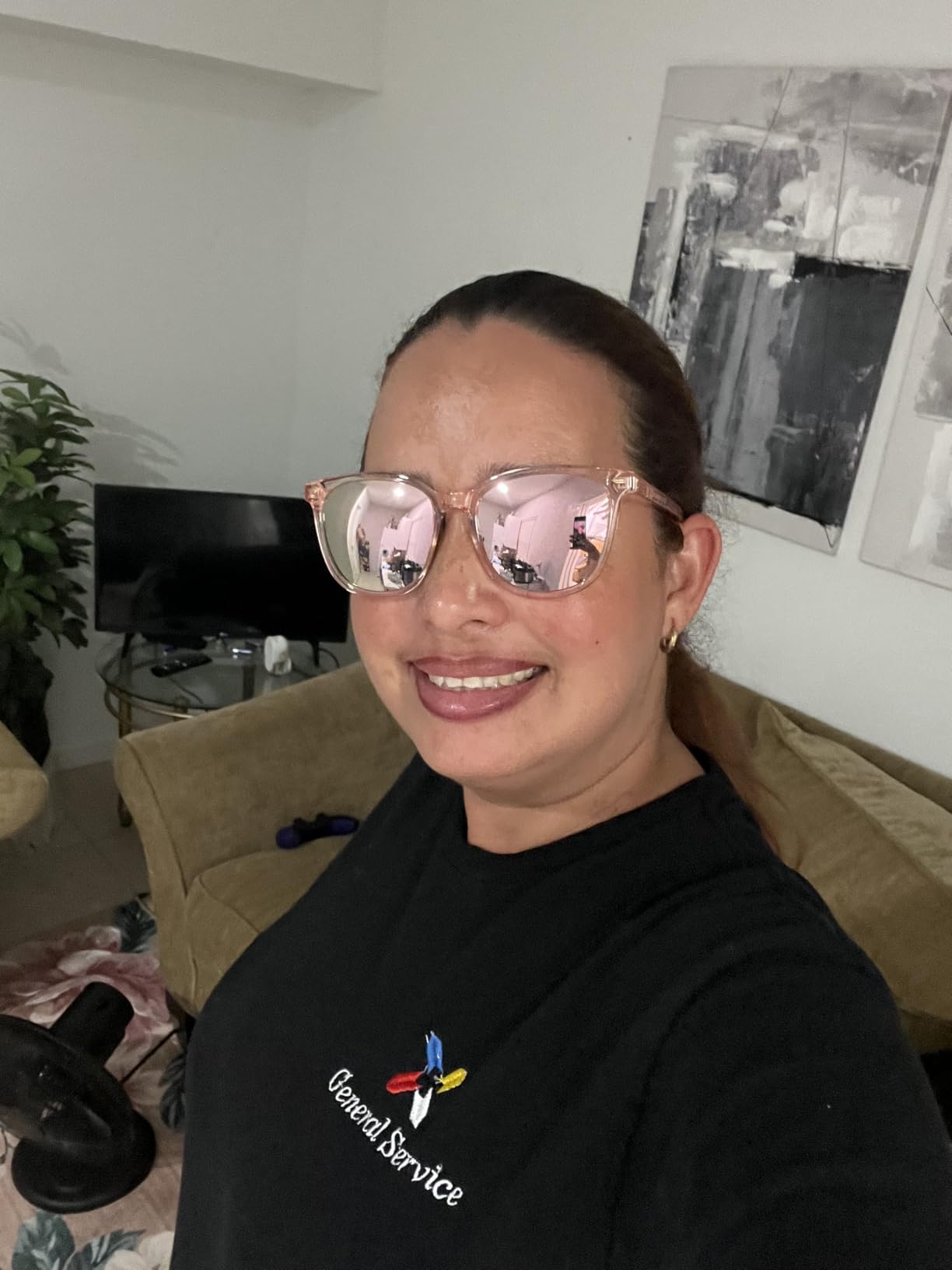 Myiaur Polarized Sunglasses for Women with UV400 Protection Mirrored Lens customer photo 2