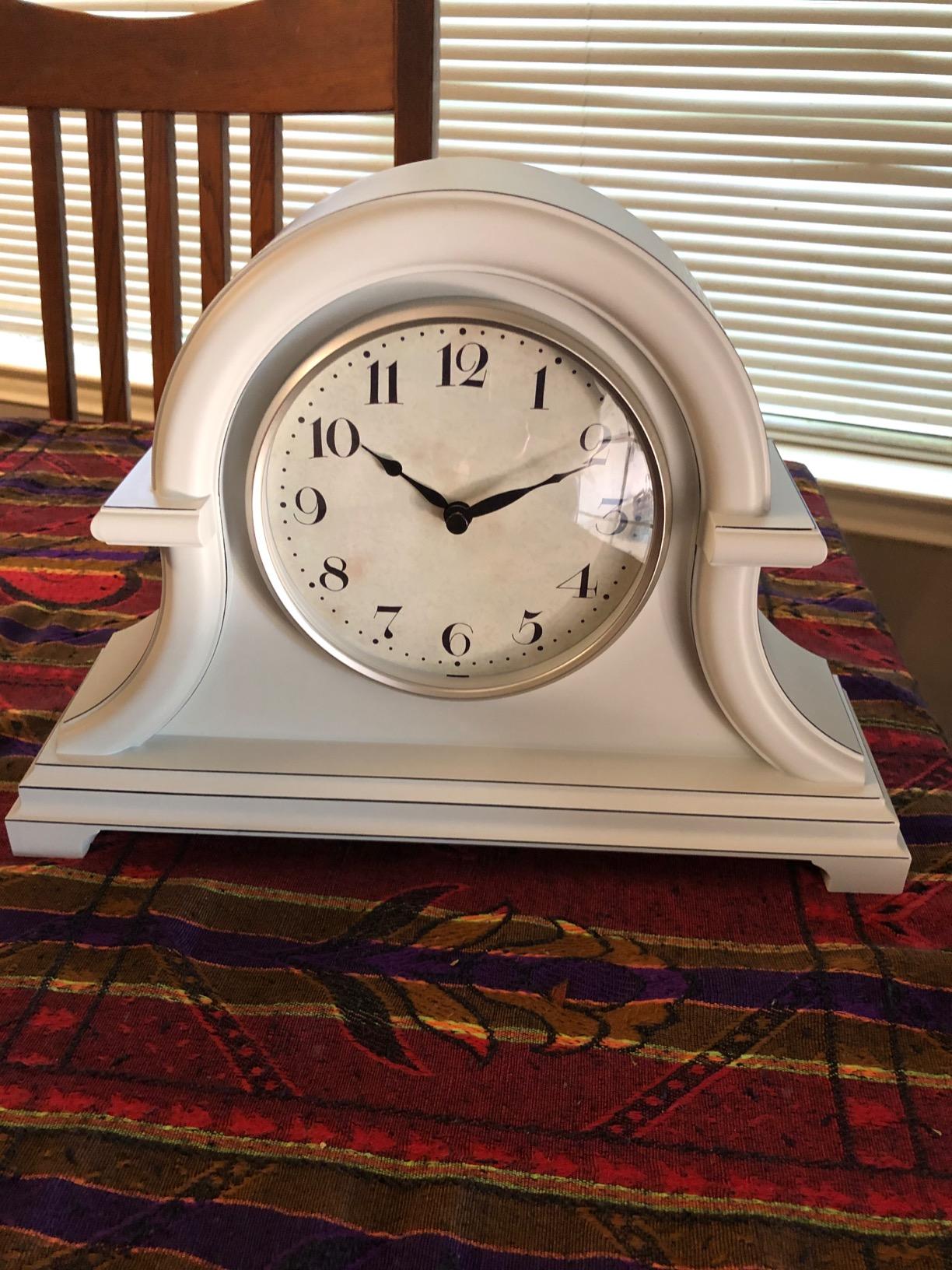 Presentime Napoleon Mantel, Desk & Shelf Clock, Vintage customer photo 2