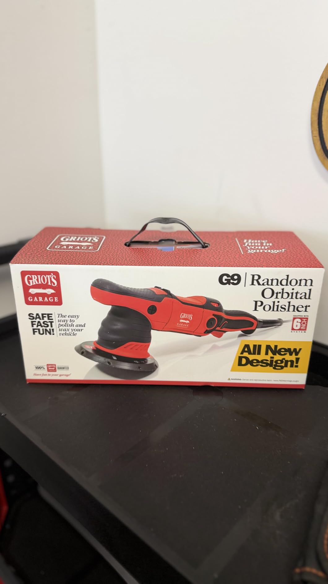 Griot's Garage G9 Random Orbital Polisher, 1000 W, Variable Speed customer photo 1