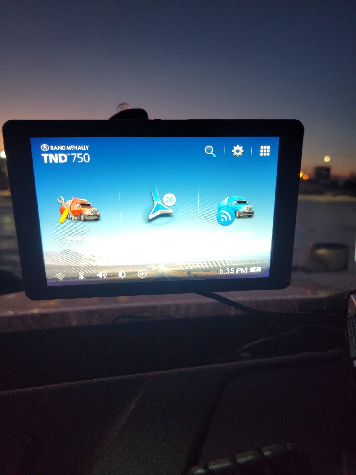 Rand McNally TND 750 7-inch GPS Truck Navigator with Industry's Best Custom Trucking Routes, Rand Navigation 2.0, Download 2025 Maps customer photo 1