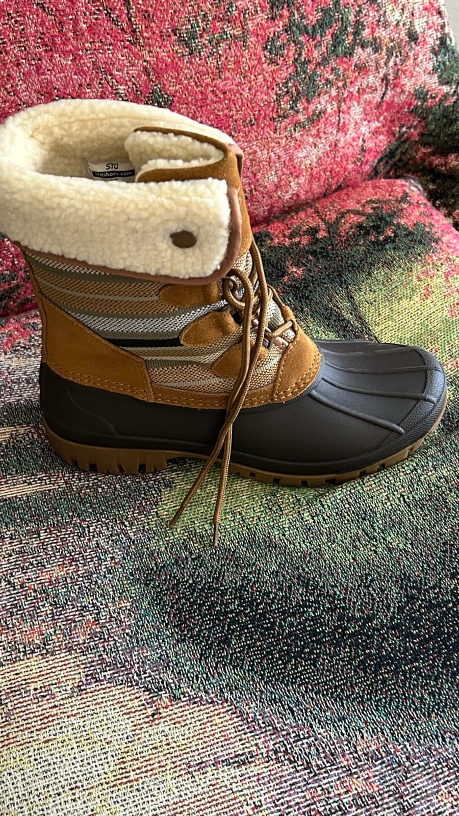 STQ Womens Winter Duck Boots Waterproof Cold Weather Snow Boots customer photo 1