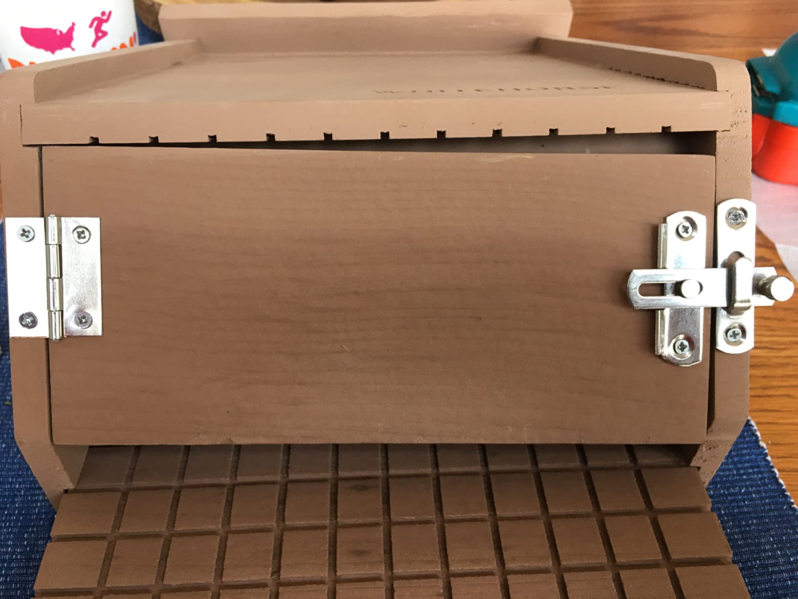 WHITEHORSE 4-Compartment Bat House - A Premium Cedar Bat Box that is Built to Last - Enjoy a Healthier Yard with Fewer Mosquitos While Supporting Bats (Black) customer photo 2