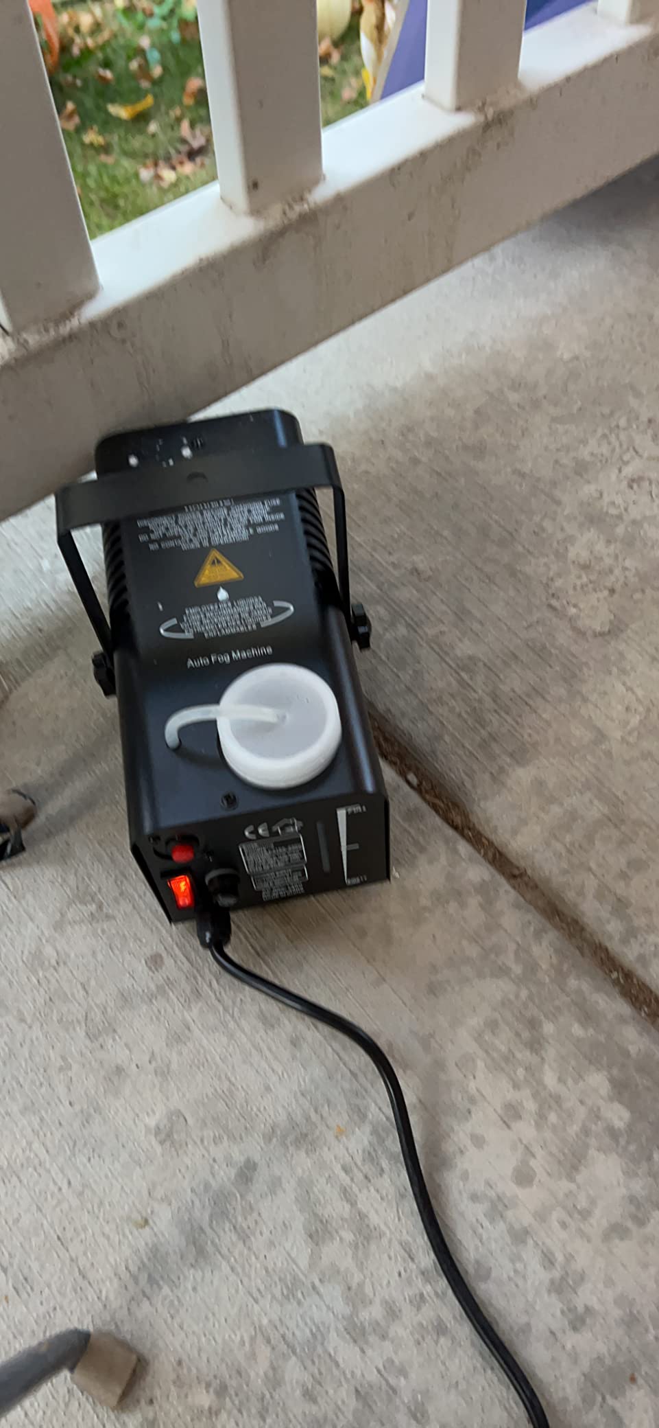 Fansteck Fog Machine Automatic Smoke Machine customer photo 1