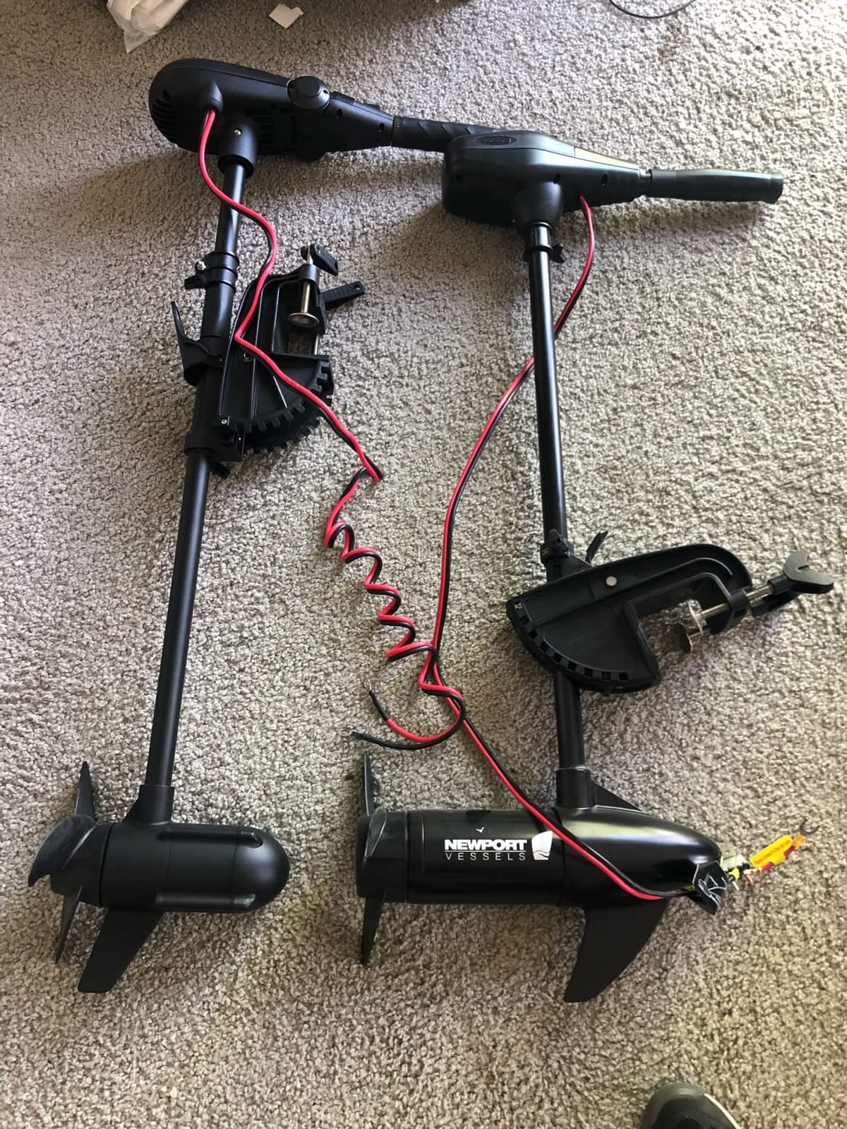 AQUOS Haswing 12V 65lbs 35.5in Brushless Transom Trolling Motor | Fresh&Saltwater Ready,15.7