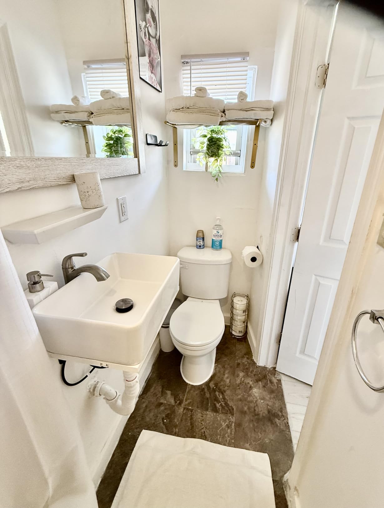 KES Bathroom Vessel Sink, Rectangular 16