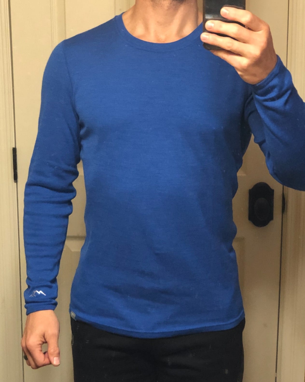100% Merino Wool Base Layer Mens - Long Sleeve Thermal Shirts with Socks customer photo 1
