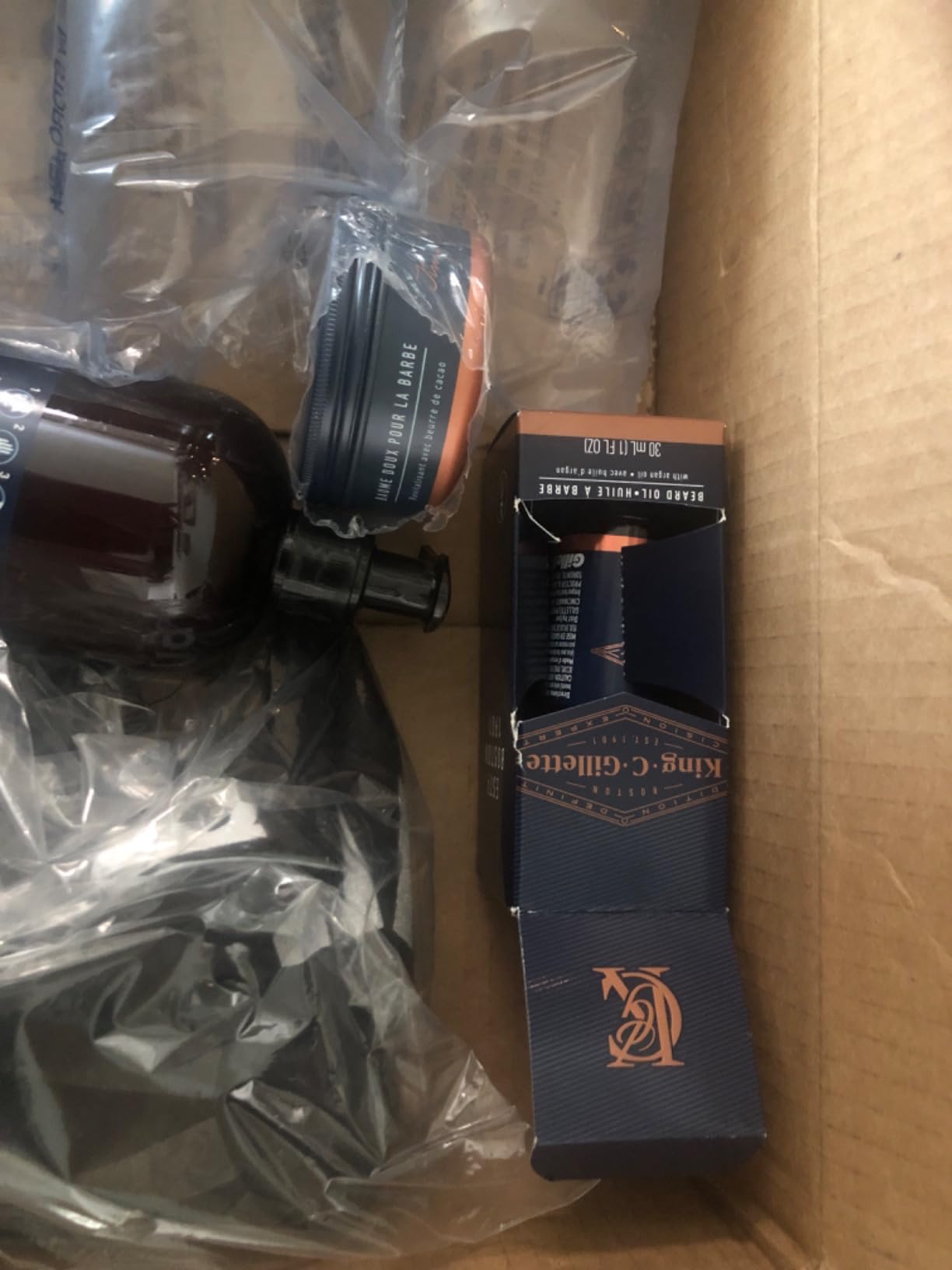 King C. Gillette Beard Oil for Men - Argan, Jojoba, Avocado, Macadamia Seed and Almond Oils - Moisturize and Soften Beard customer photo 2