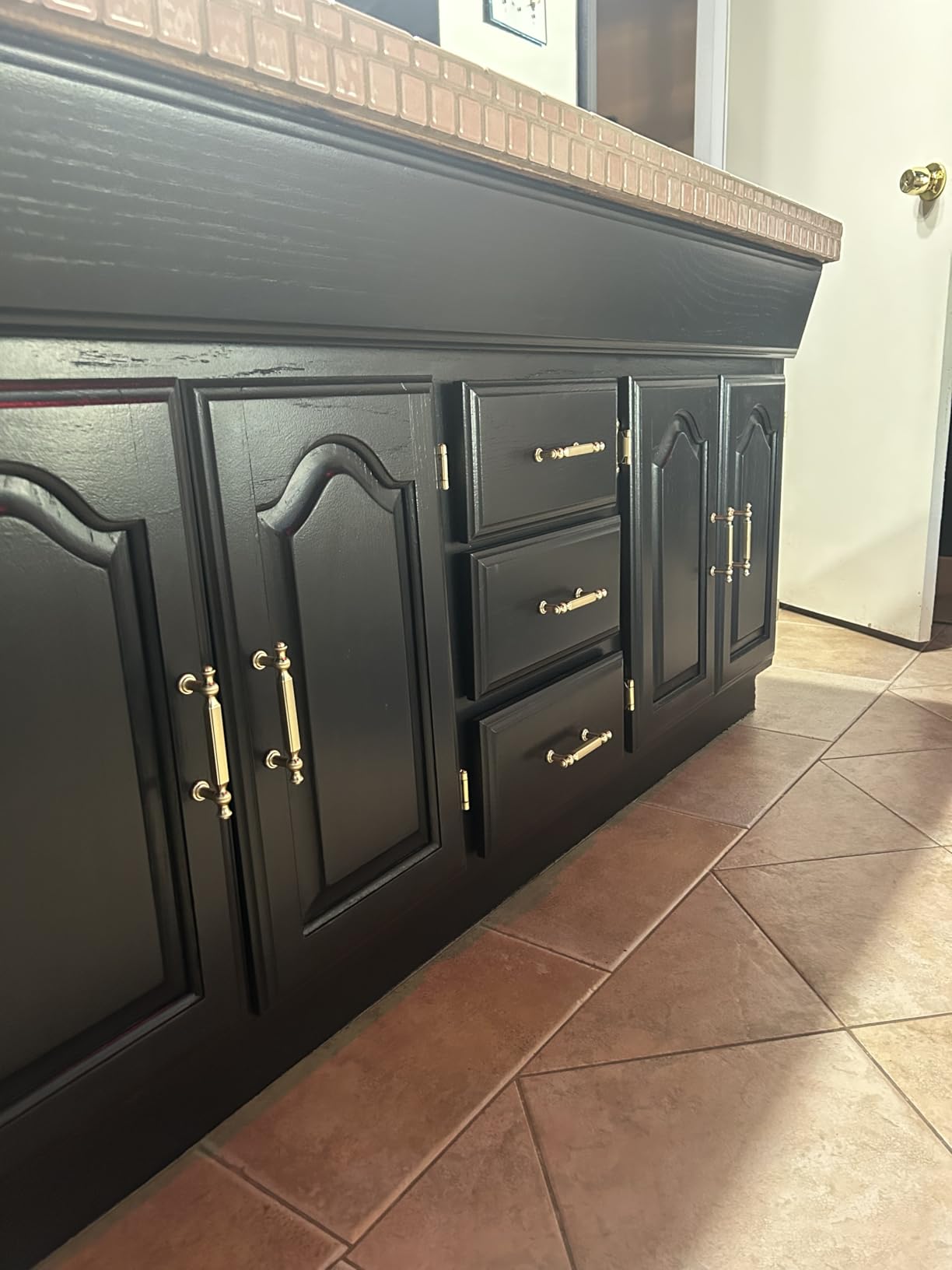 Ravinte Matte Black Cabinet Hinges, 1/2 Inch Overlay, 60 Pack (30 Pairs) customer photo 1