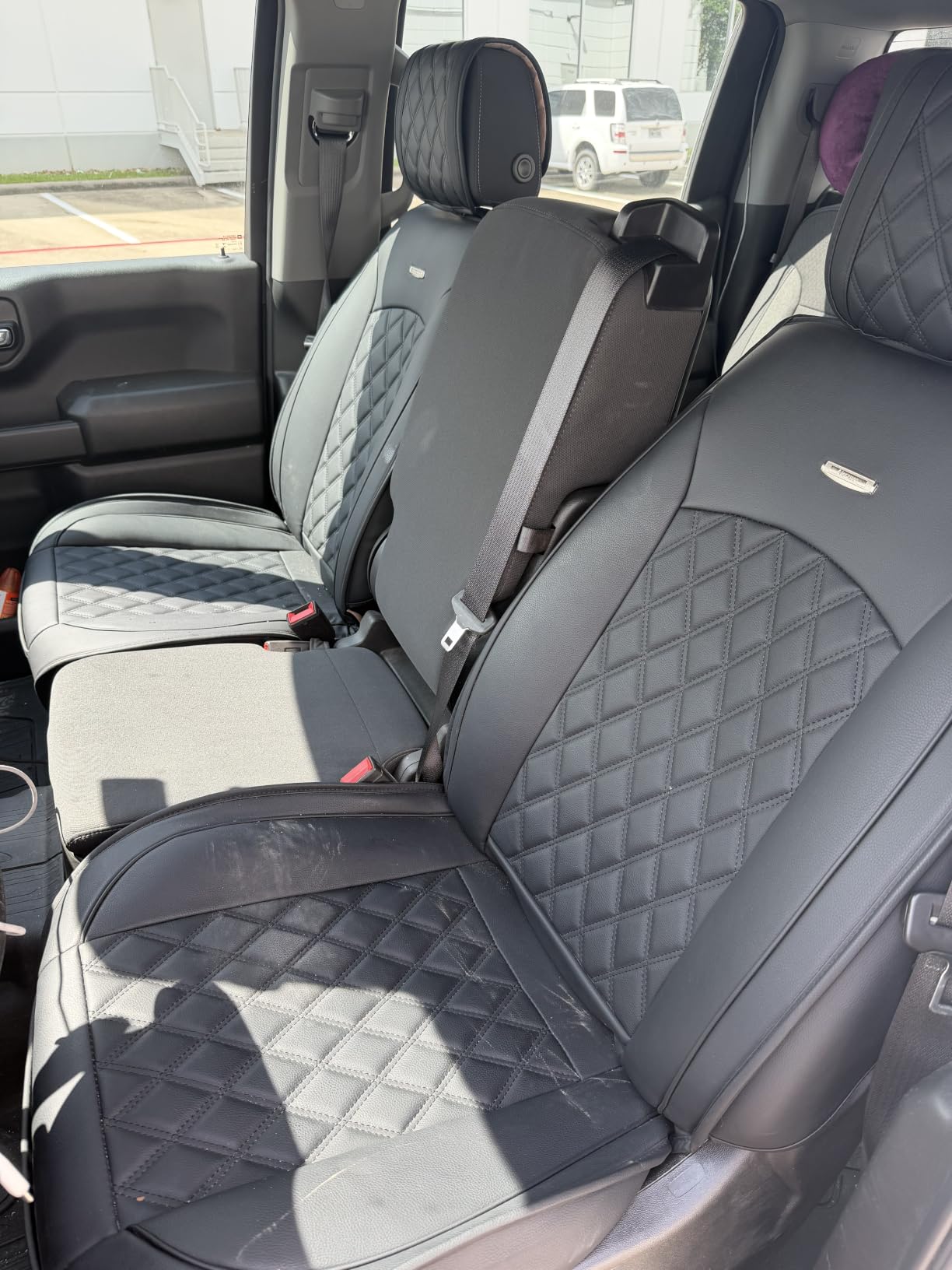 Seat Covers Chevy Chevrolet Silverado GMC Sierra 2007-2026 1500 2500HD customer photo 1