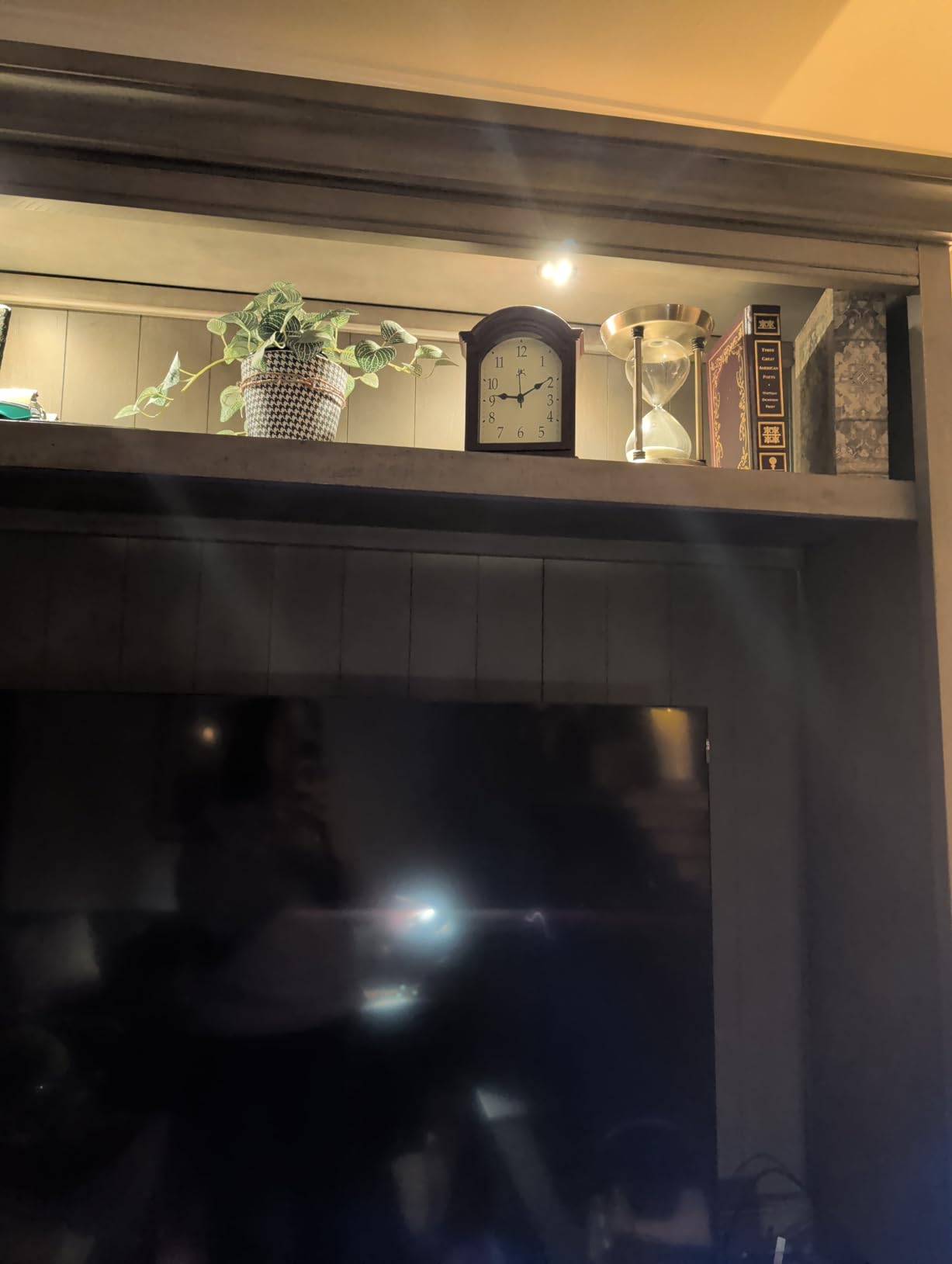 Infinity Instruments Miniature Grandfather Clock for Mantle, Vintage Table customer photo 1
