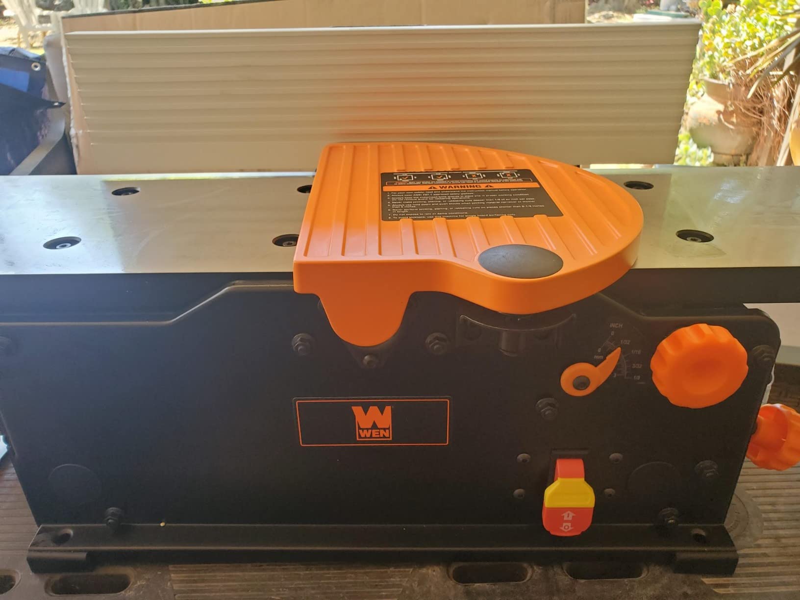 WEN JT833H 10-Amp 8-Inch Spiral Benchtop Jointer with Extendable Table customer photo 1