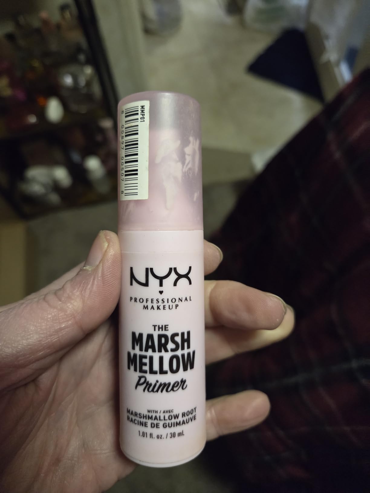 NYX PROFESSIONAL MAKEUP Marshmellow Smoothing Primer, Vegan Face Primer, 10-In-1 Skin Benefits customer photo 1