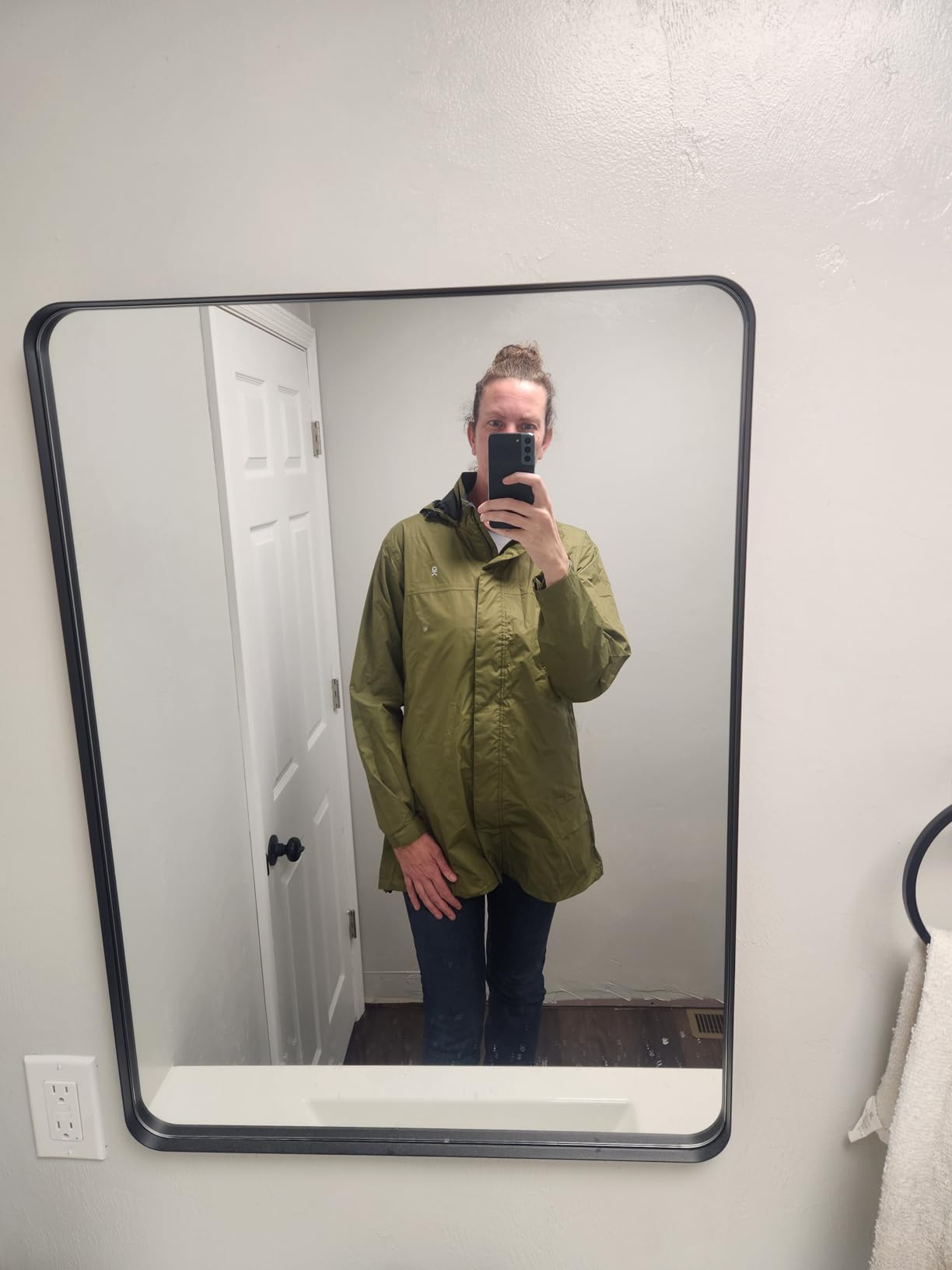 Little Donkey Andy Women's Waterproof Rain Jacket Outdoor for Hiking customer photo 1
