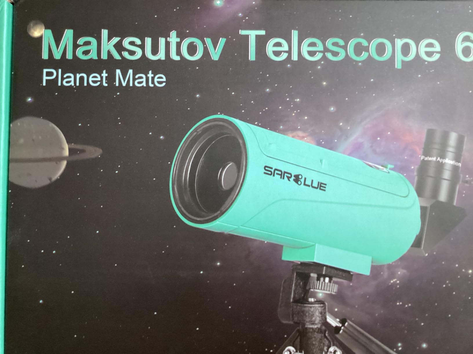 Maksutov-Cassegrain Telescope for Adults Kids Astronomy Beginners, Sarblue Mak60 Catadioptric Compound Telescope 750x60mm, Compact Portable Travel Telescope, with Tabletop Tripod Phone Adapter customer photo 1