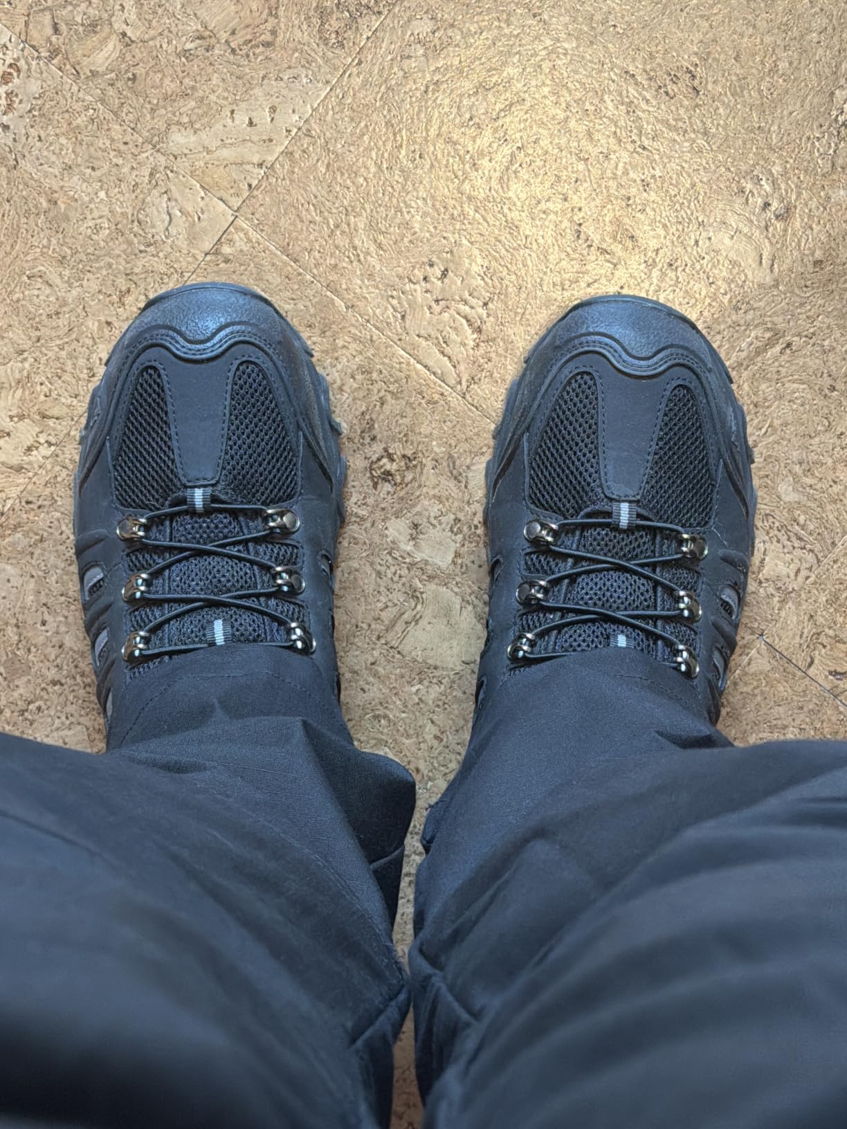 NORTIV 8 Men's Waterproof Hiking Shoes Leather customer photo 1