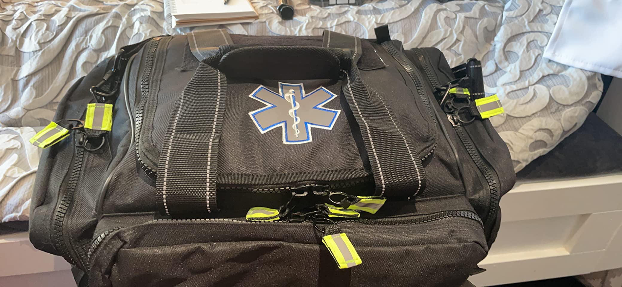 Lightning X Stocked X-Large Modular EMT Medic Trauma Bag w/Emergency Medical Fill Kit Supplies (Black) customer photo 1