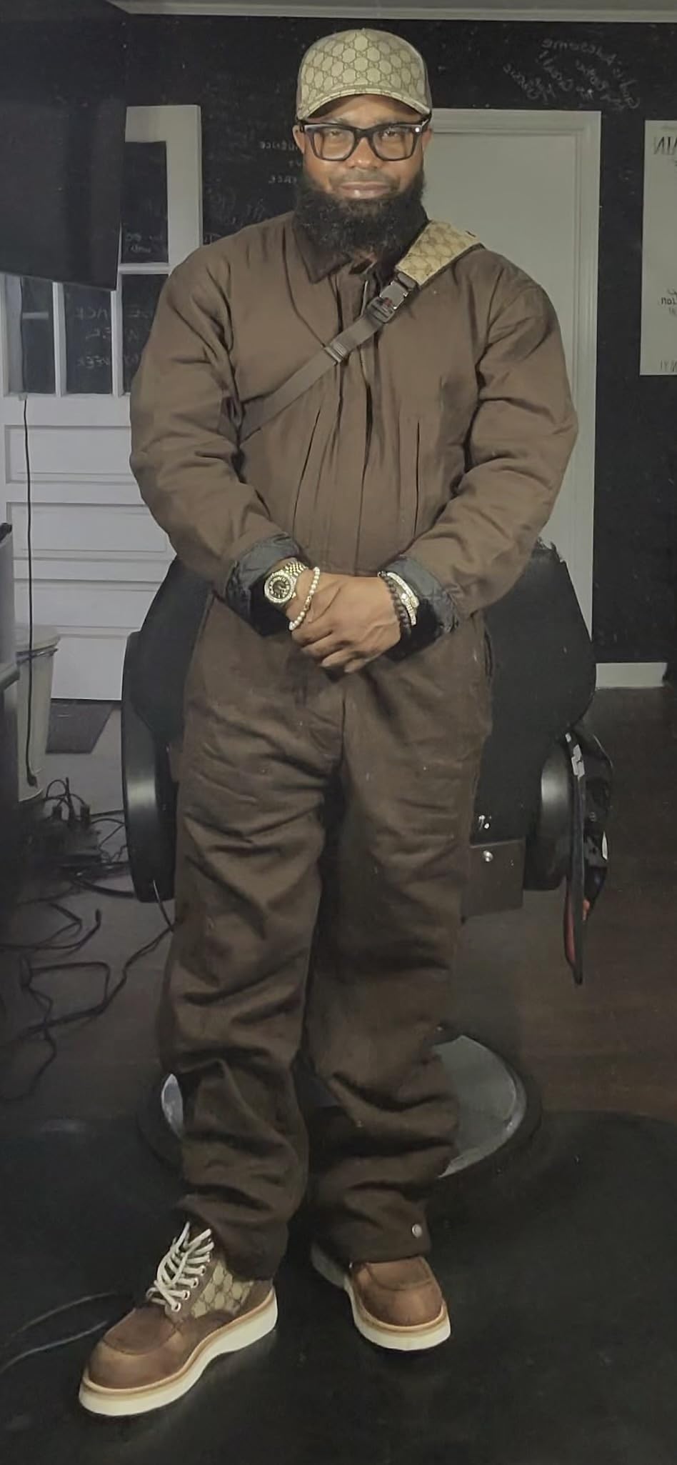 Bass Creek Outfitters Mens Insulated Coveralls Work Jumpsuit with Pockets customer photo 1