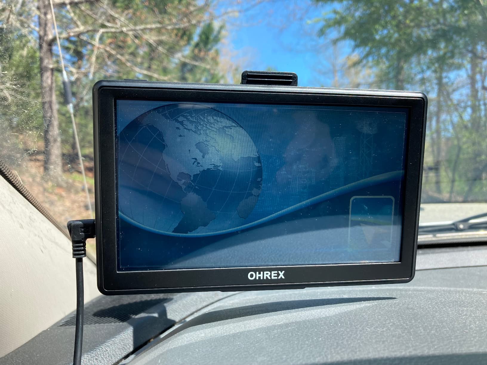 OHREX N800 GPS Navigator for Car with Bluetooth,Semi Truck Navigation 2026 customer photo 1