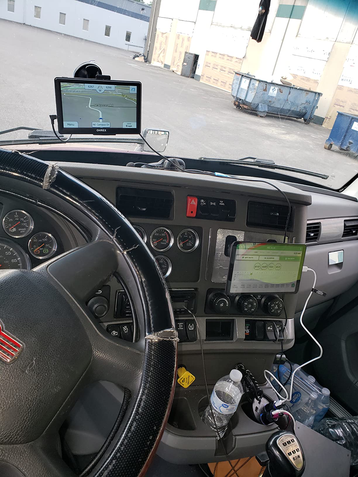 OHREX N800 GPS Navigator for Car with Bluetooth,Semi Truck Navigation 2026 customer photo 2