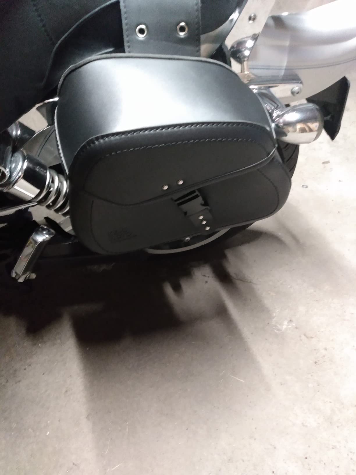 KEMIMOTO Motorcycle Saddlebags with Buckles, 16L Waterproof customer photo 1