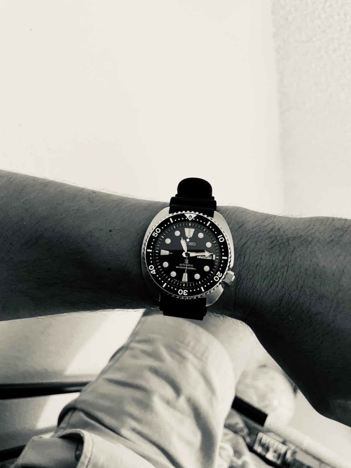 SEIKO Automatic Watch for Men - Prospex Automatic Diver - Patterned Dial customer photo 2