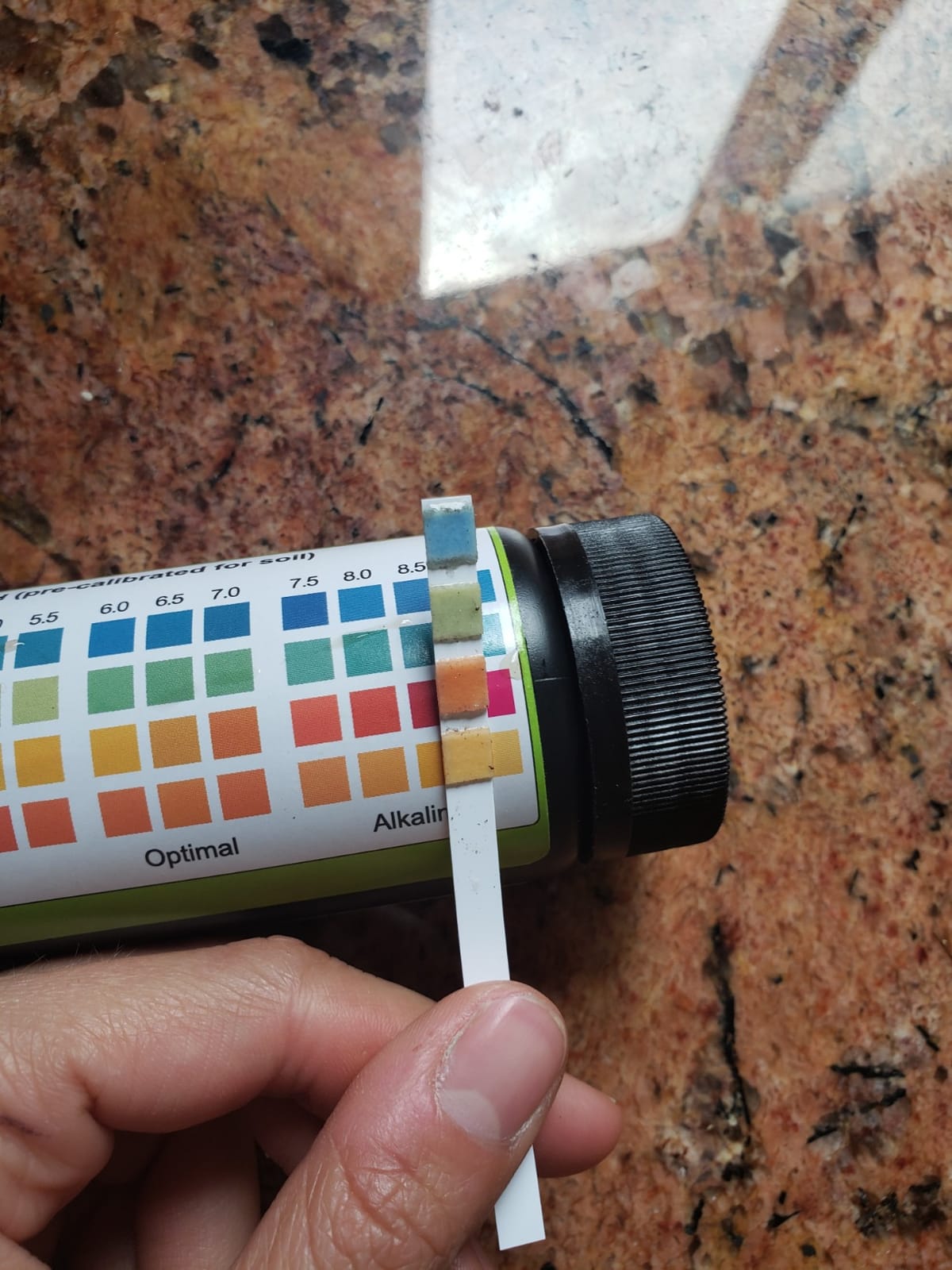 Soil Test Kit – 100 Soil pH Test Strips (3.5–9 Range) for Garden, Lawn & Indoor Plants – Easy At-Home Soil Testing customer photo 1
