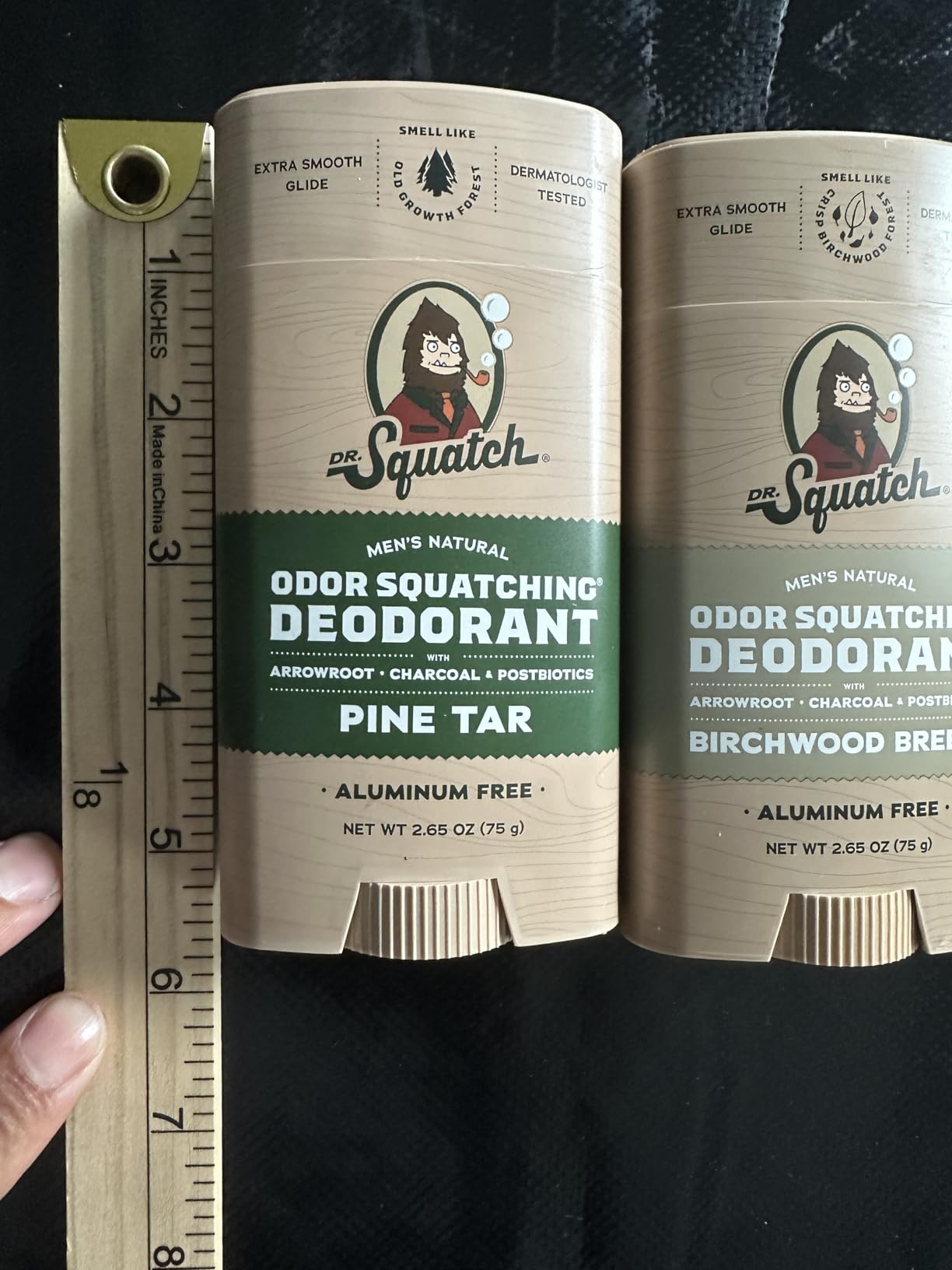 Dr. Squatch Natural Men’s Deodorant, Aluminum Free Deodorant Men (2-Pack) customer photo 2