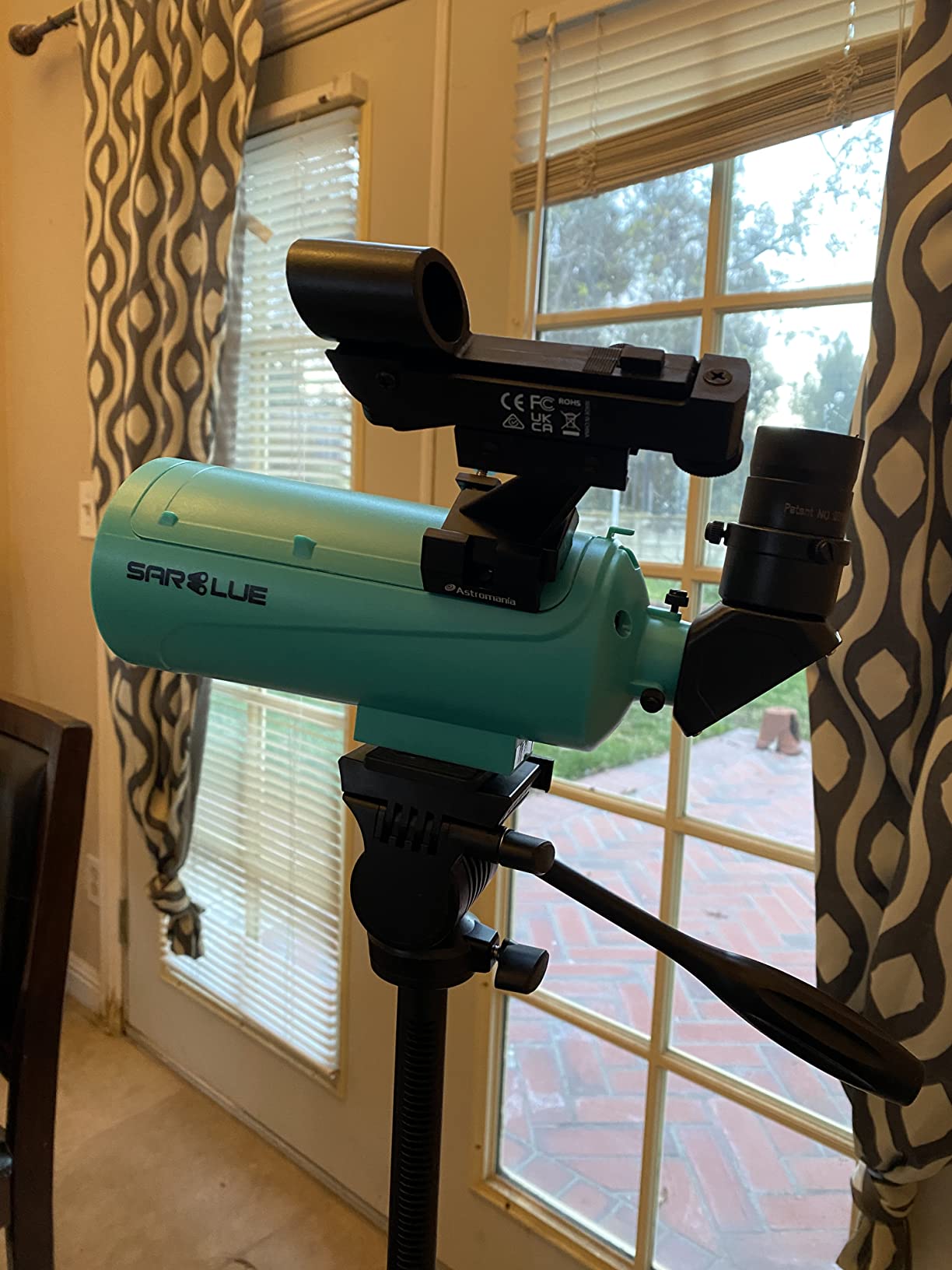 Brightness Red Dot Finderscope, Star Pointer Viewfinder Astronomical Telescope Accessories with Slide-in Bracket customer photo 1
