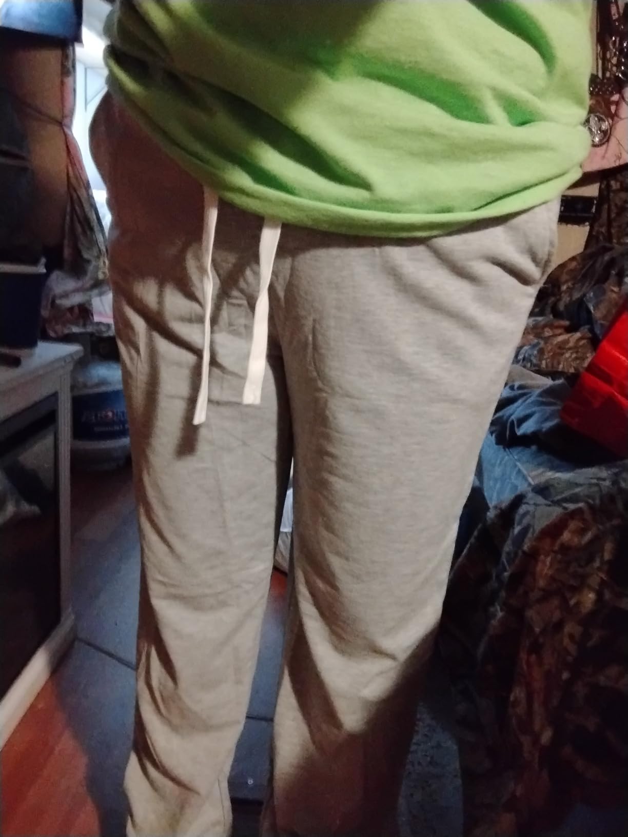 AUTOMET Women's High Waisted Lounge Sweatpants Jogger Pants with Pockets customer photo 1