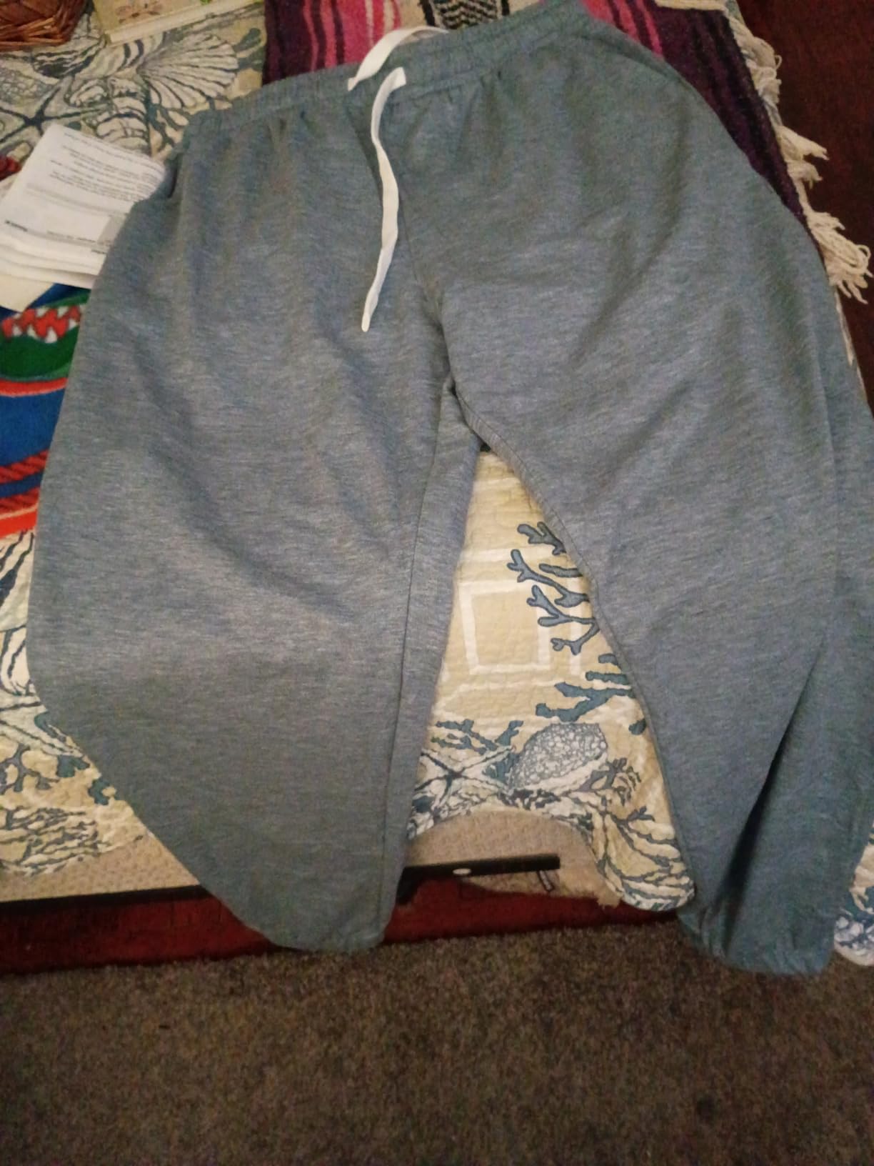 AUTOMET Women's High Waisted Lounge Sweatpants Jogger Pants with Pockets customer photo 2