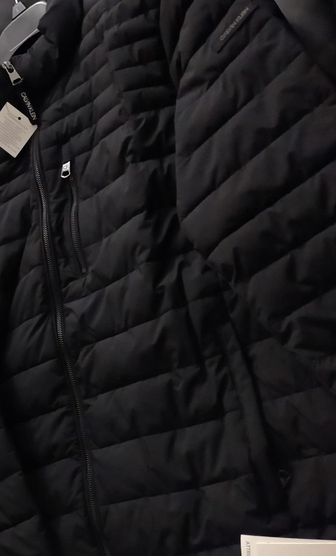Calvin Klein Men's Full Zip Down Puffer Coat customer photo 2