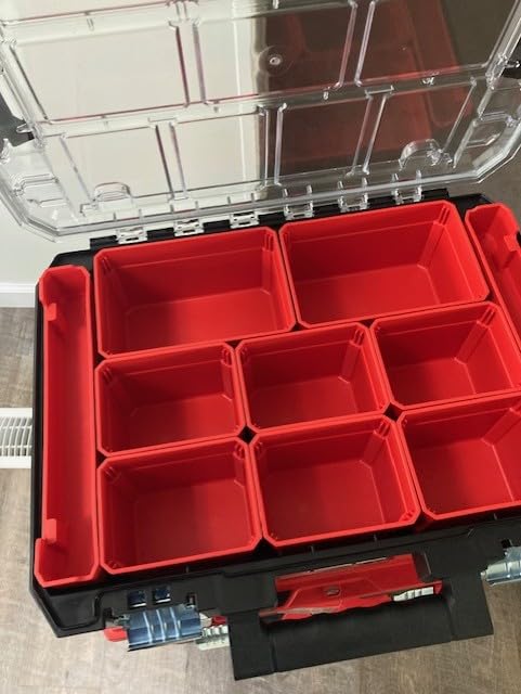 CRAFTSMAN VERSASTACK 17.126-in Metal Wheels Lockable Tool Box customer photo 2