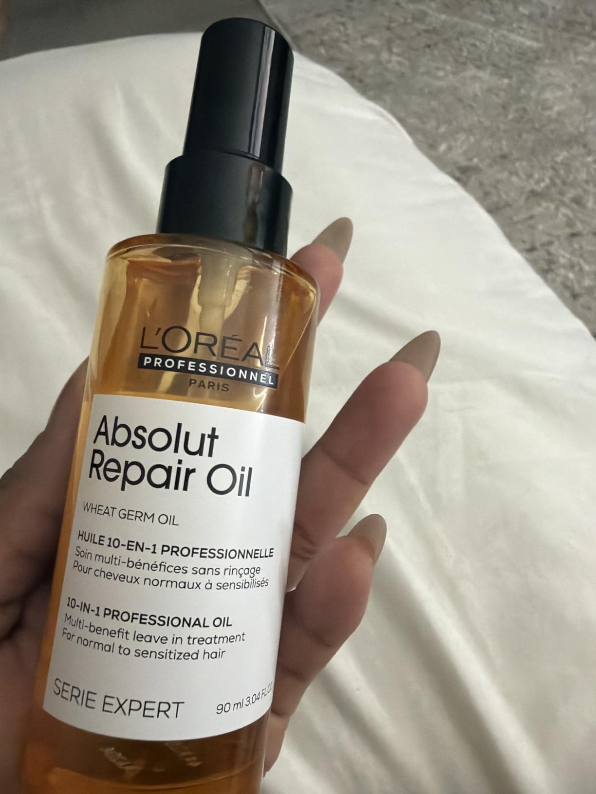 L'Oréal Professionnel Absolut Repair 10-in-1 Oil – For Dry Hair, 3.04 Fl Oz customer photo 1