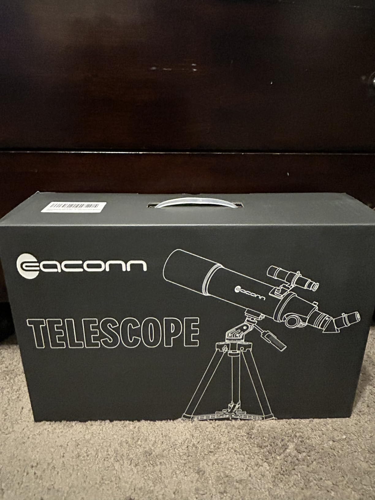 Telescopes for Adults Astronomy, 80mm Aperture 600mm Refractor Telescope for Kids & Beginners, Compact and Portable Travel Telescopio with Backpack customer photo 1