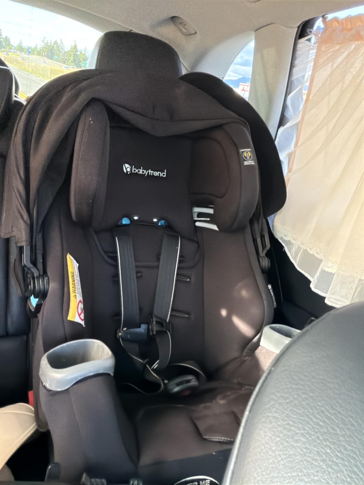 Baby Trend Cover Me™ 4-in-1 Convertible Car Seat customer photo 2