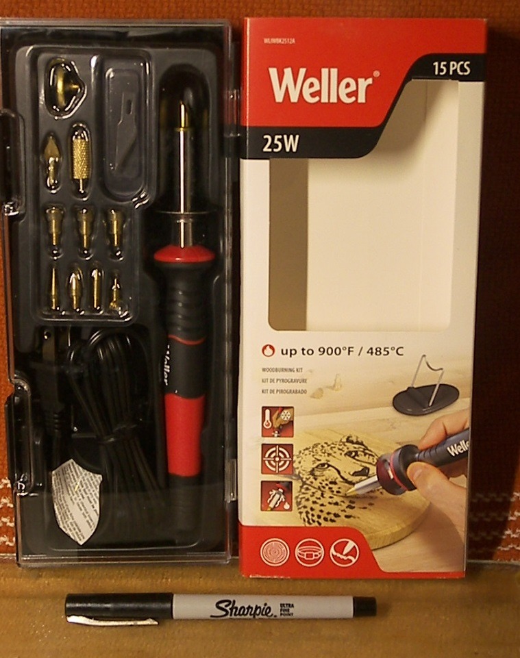 Weller Genuine 15 Piece 25W/120V Woodburning Kit | WLIWBK2512A customer photo 1