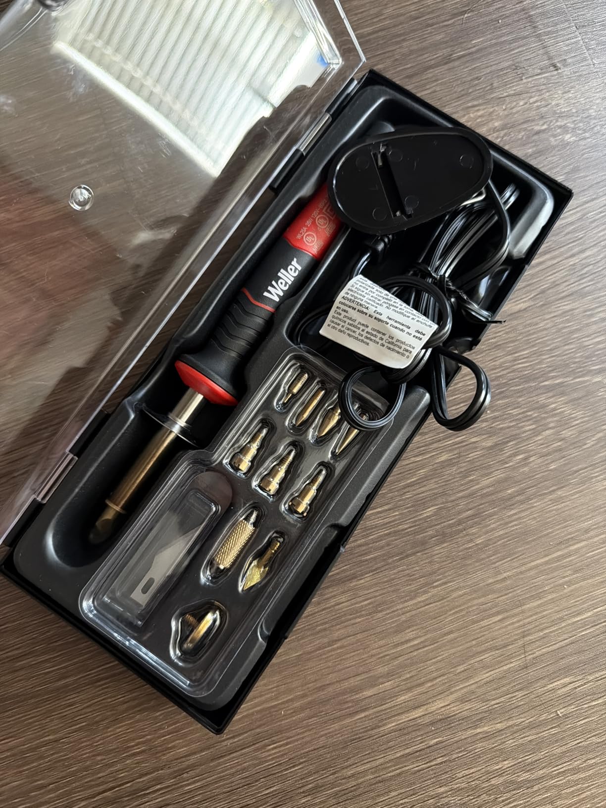 Weller Genuine 15 Piece 25W/120V Woodburning Kit | WLIWBK2512A customer photo 2
