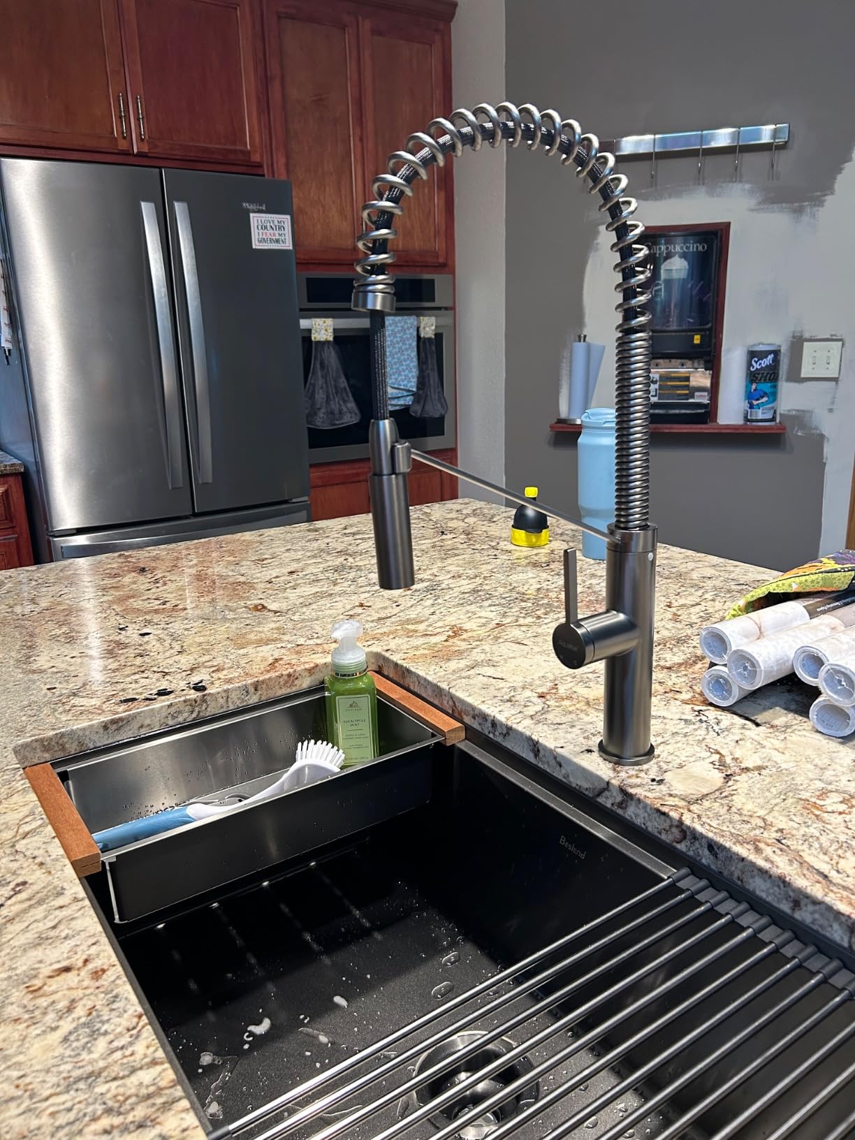 Undermount Kitchen Sink 33 Inch Single Bowl customer photo 2