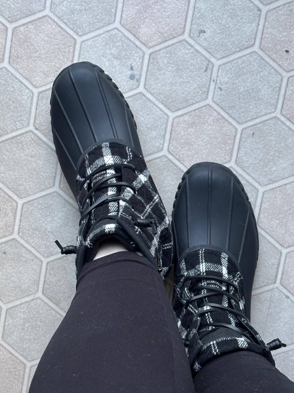 STQ Duck Boots for Women Waterproof Winter Boots Insulated Snow Boots customer photo 2